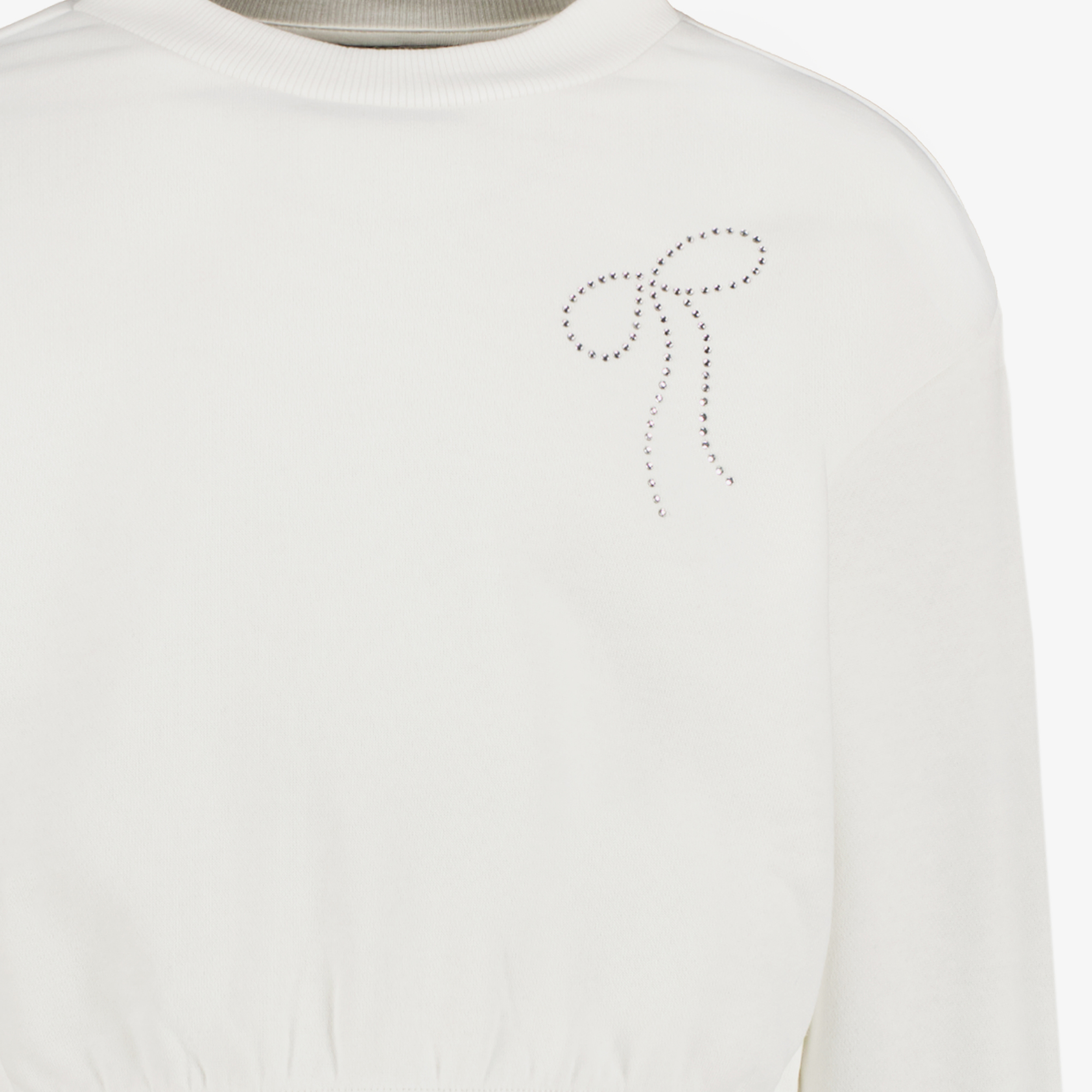 MyWay meisjes sweater met strikje wit truien & vesten – foto 2