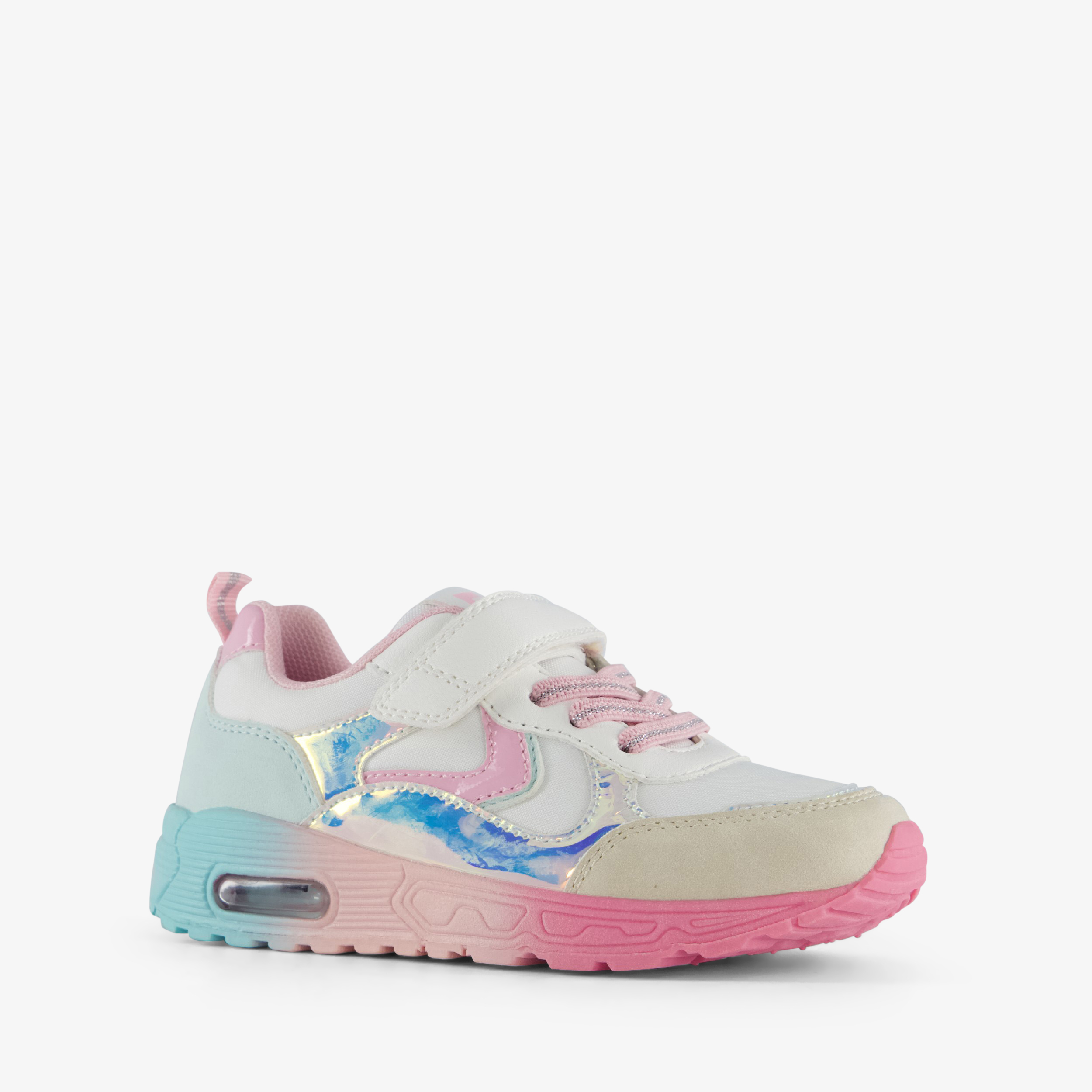 Blue Box meisjes sneakers in pastelkleuren