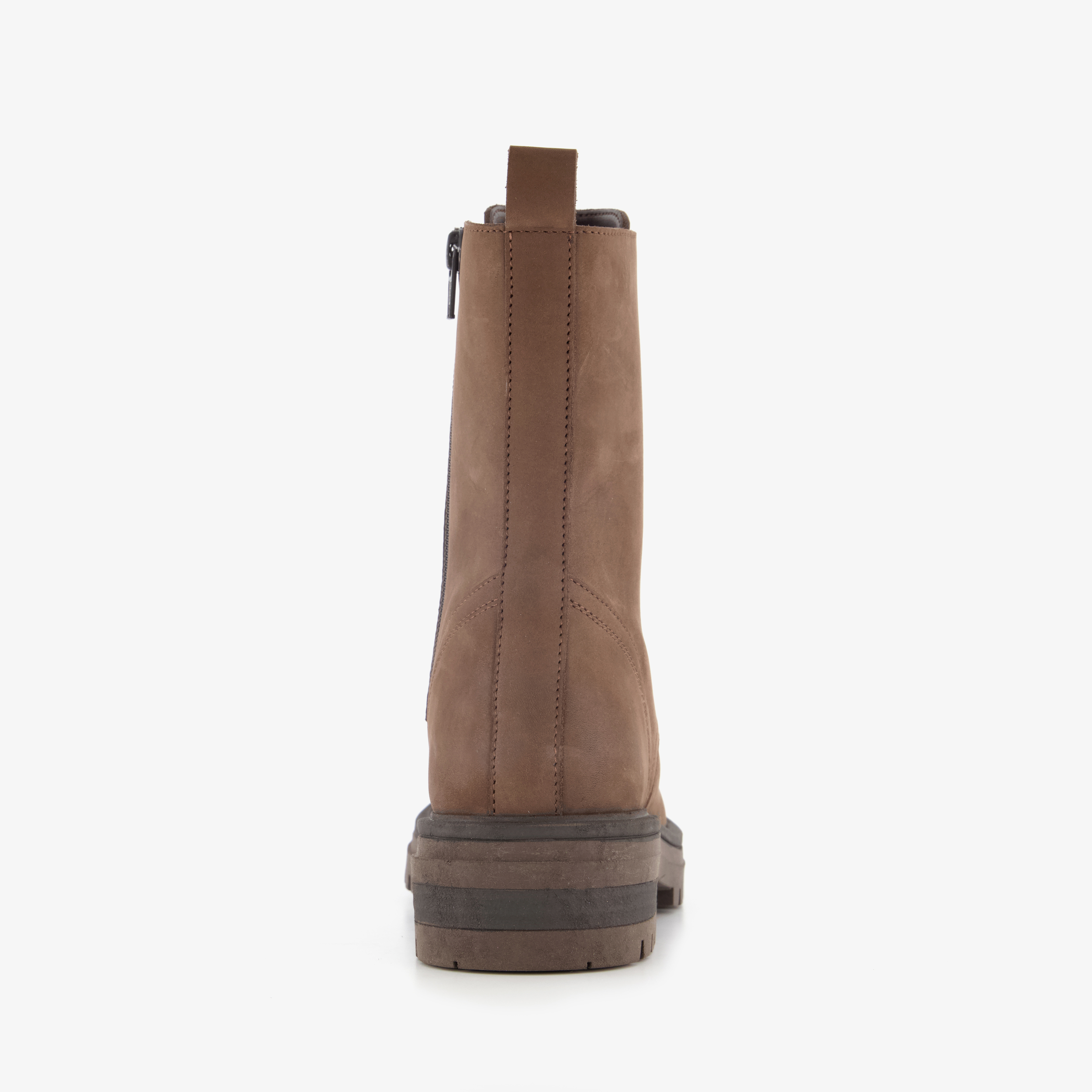 Harper leren dames boots met rits bruin enkellaarzen – foto 2