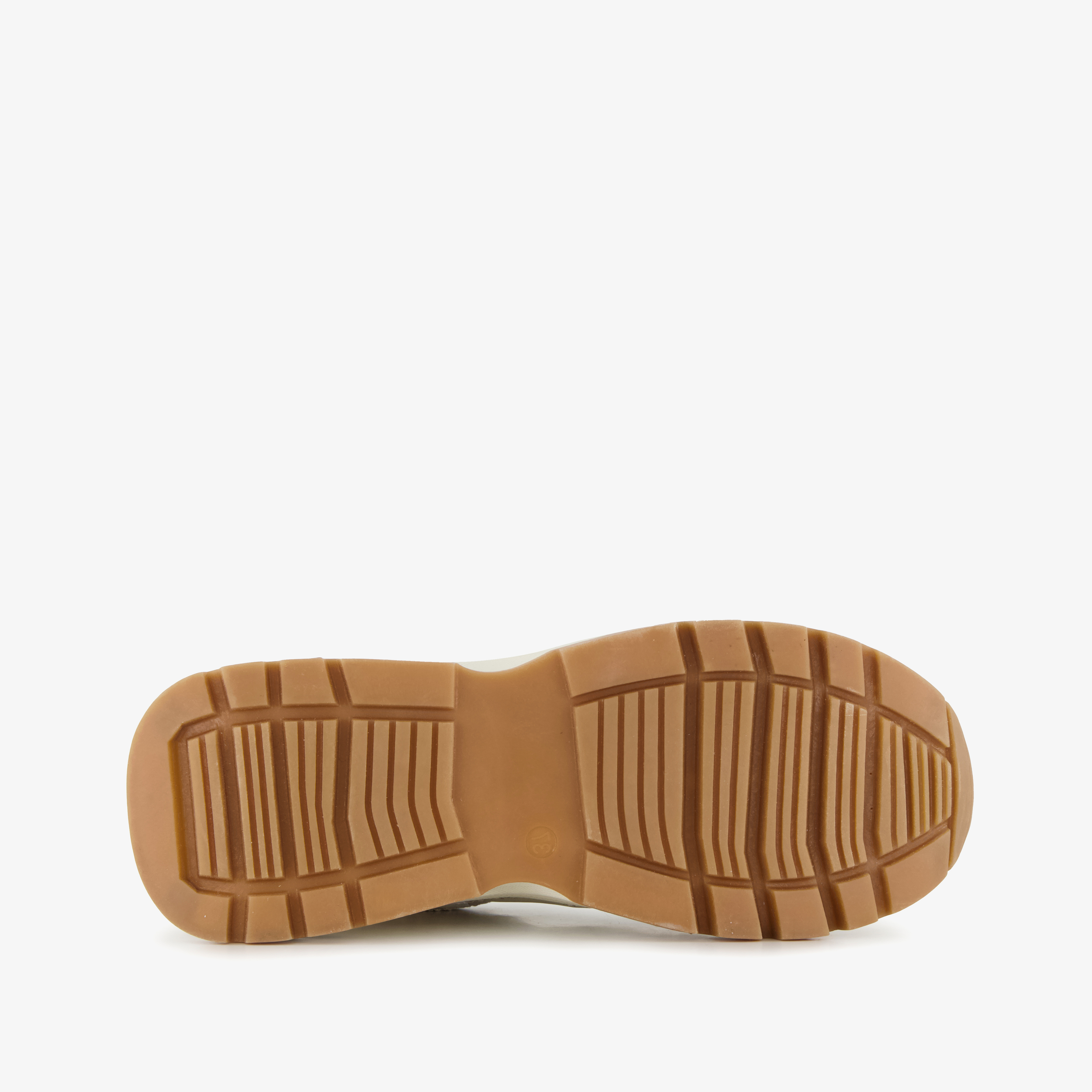Harper leren dames sneakers met luipaardprint beige – foto 3