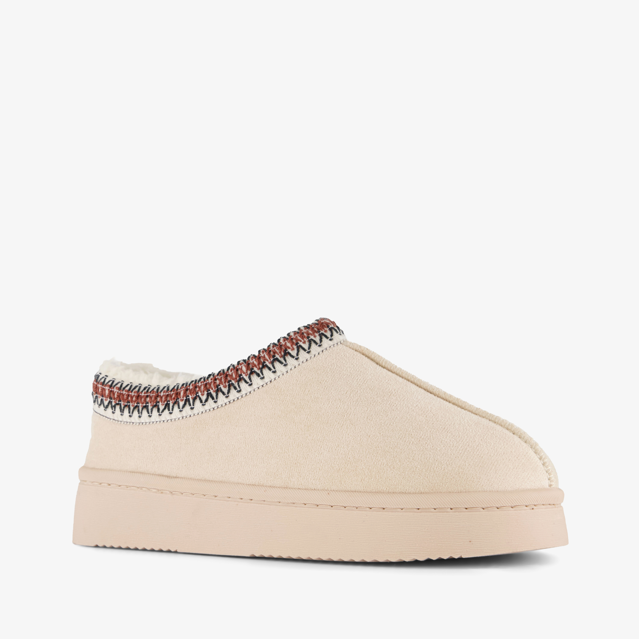 Thu!s gevoerde meisjes pantoffels beige