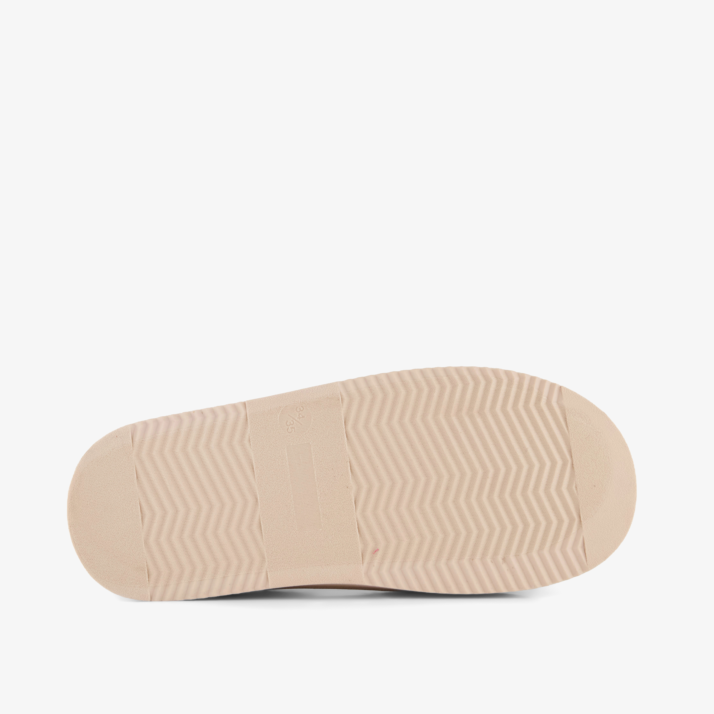 Thu!s gevoerde meisjes pantoffels beige – foto 3
