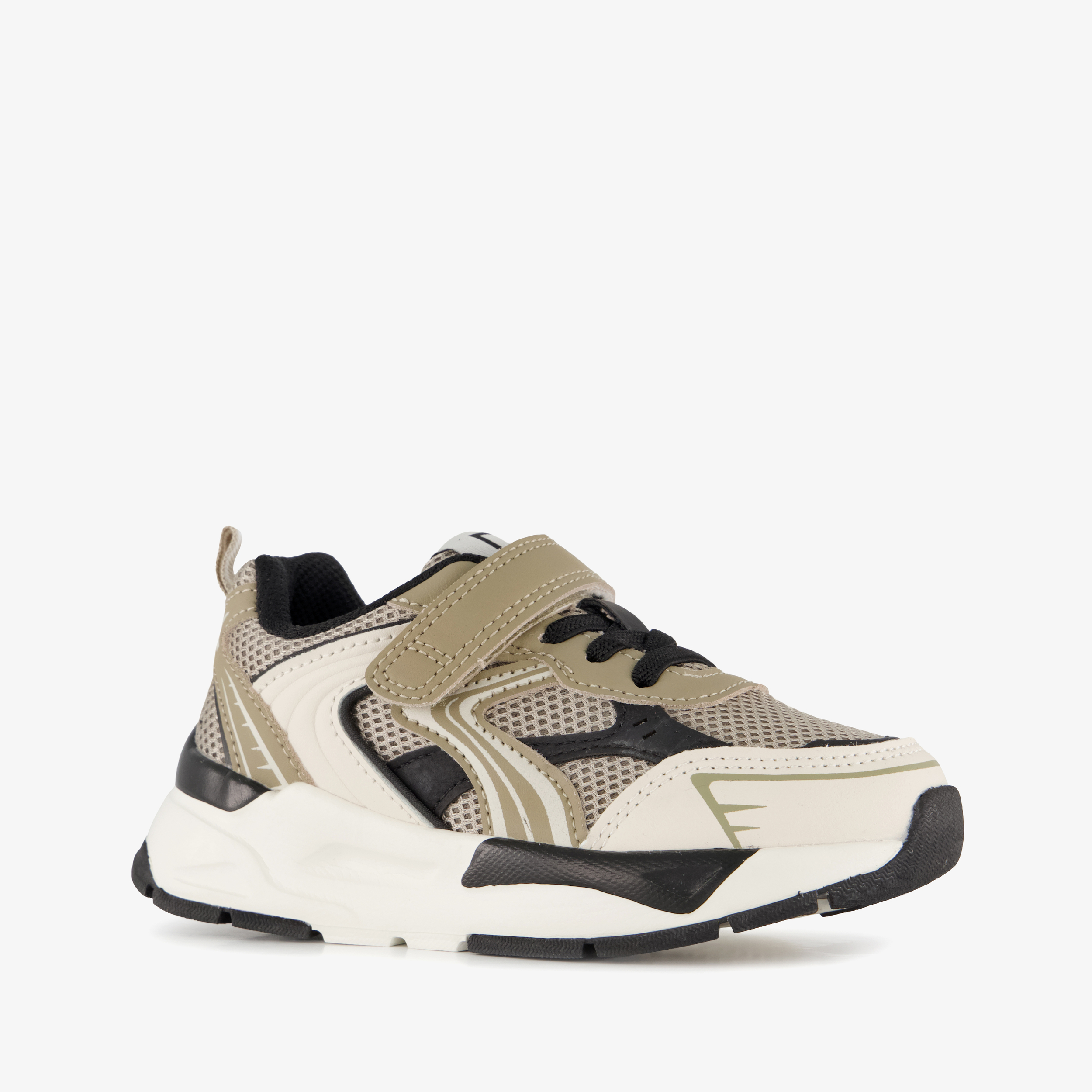 Blue Box jongens sneakers kaki wit