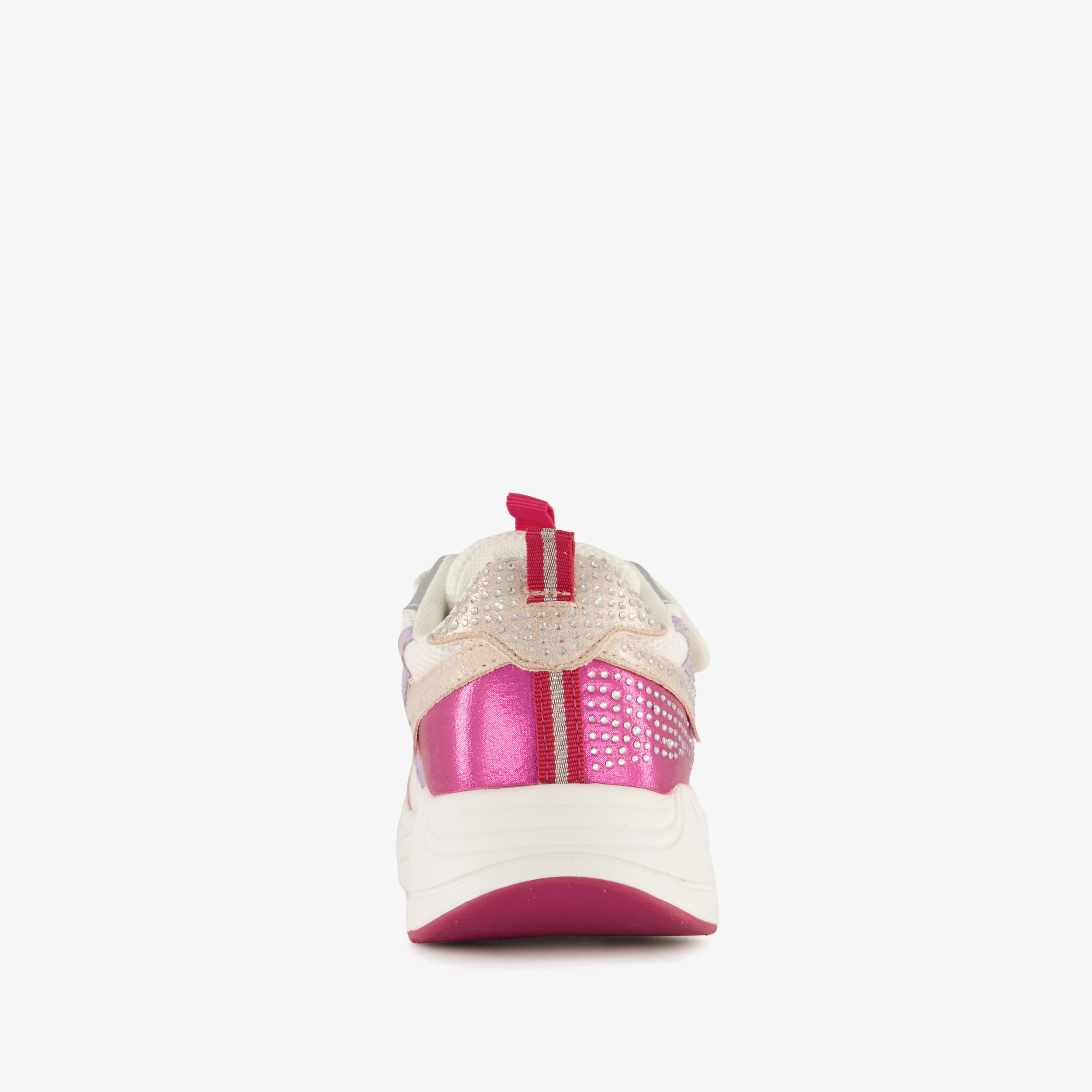Blue Box meisjes sneakers met strass steentjes roze – foto 2
