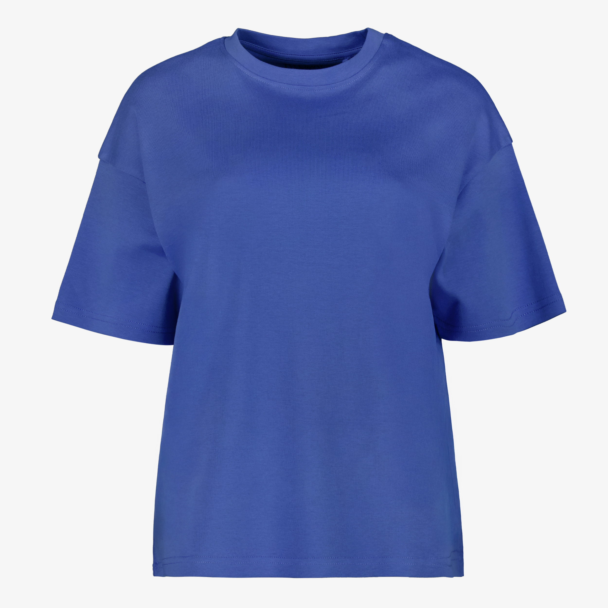 TwoDay oversized dames T-shirt blauw t-shirts & tops