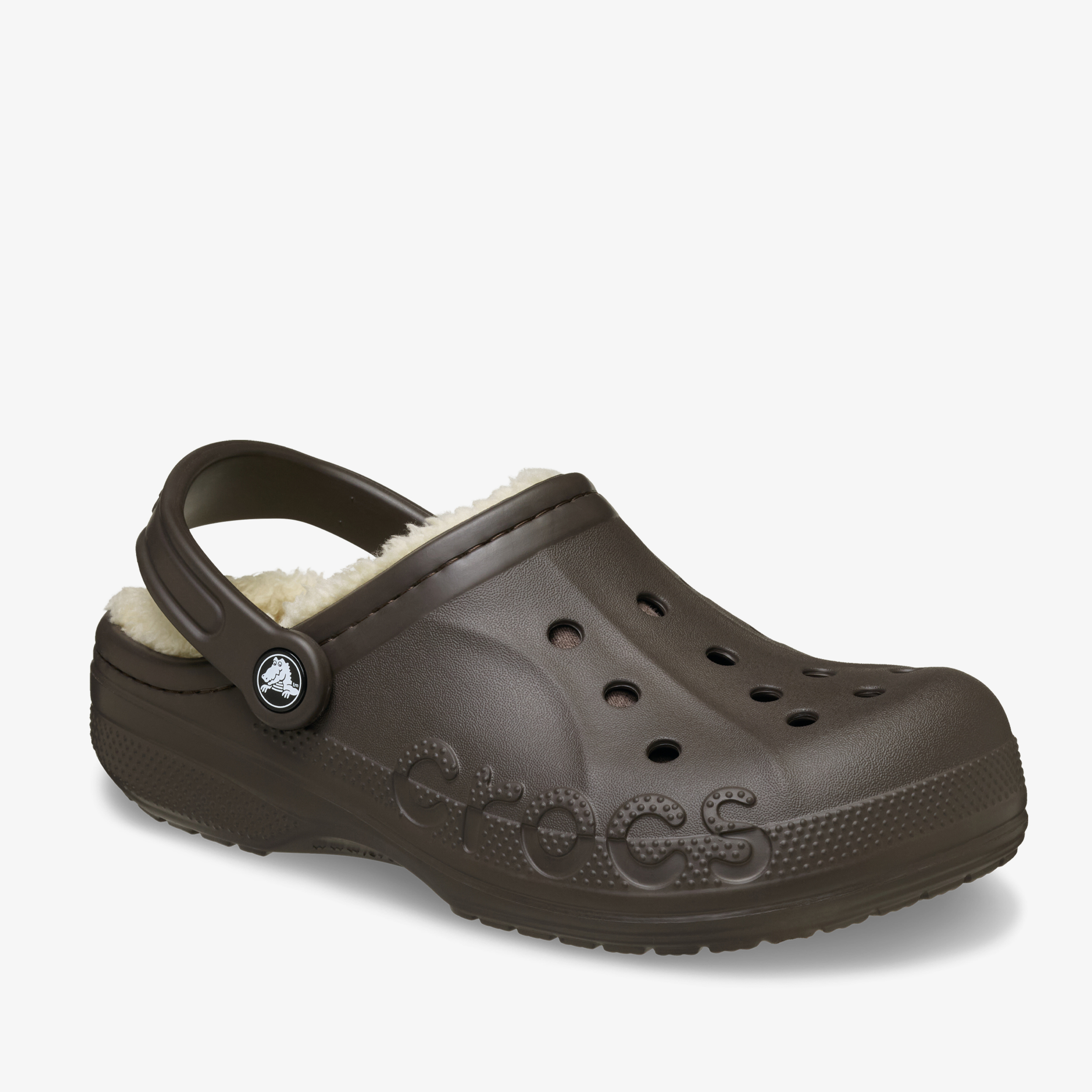 Crocs Baya Lined Clog klompen bruin heren