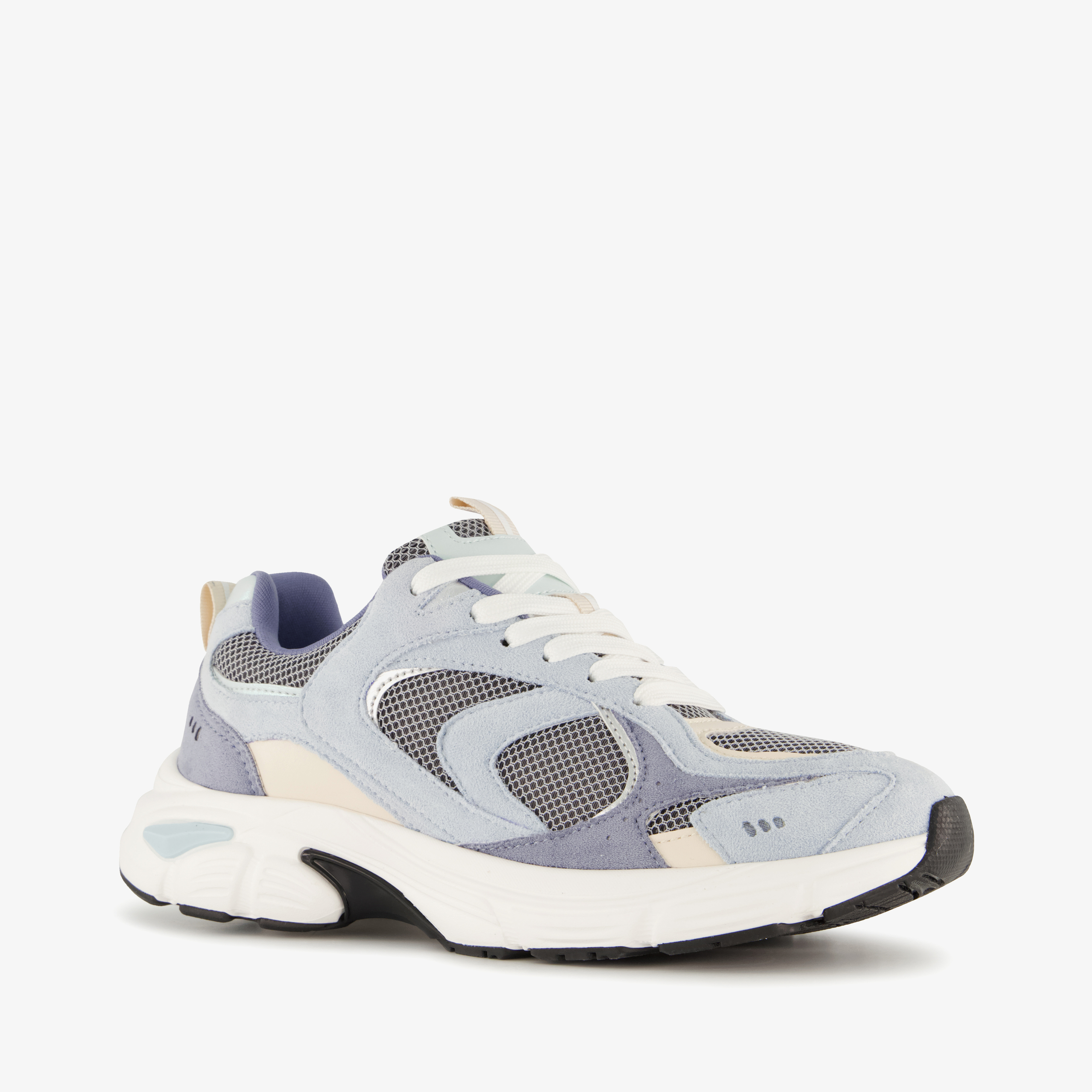 Blue Box dames dad sneakers blauw