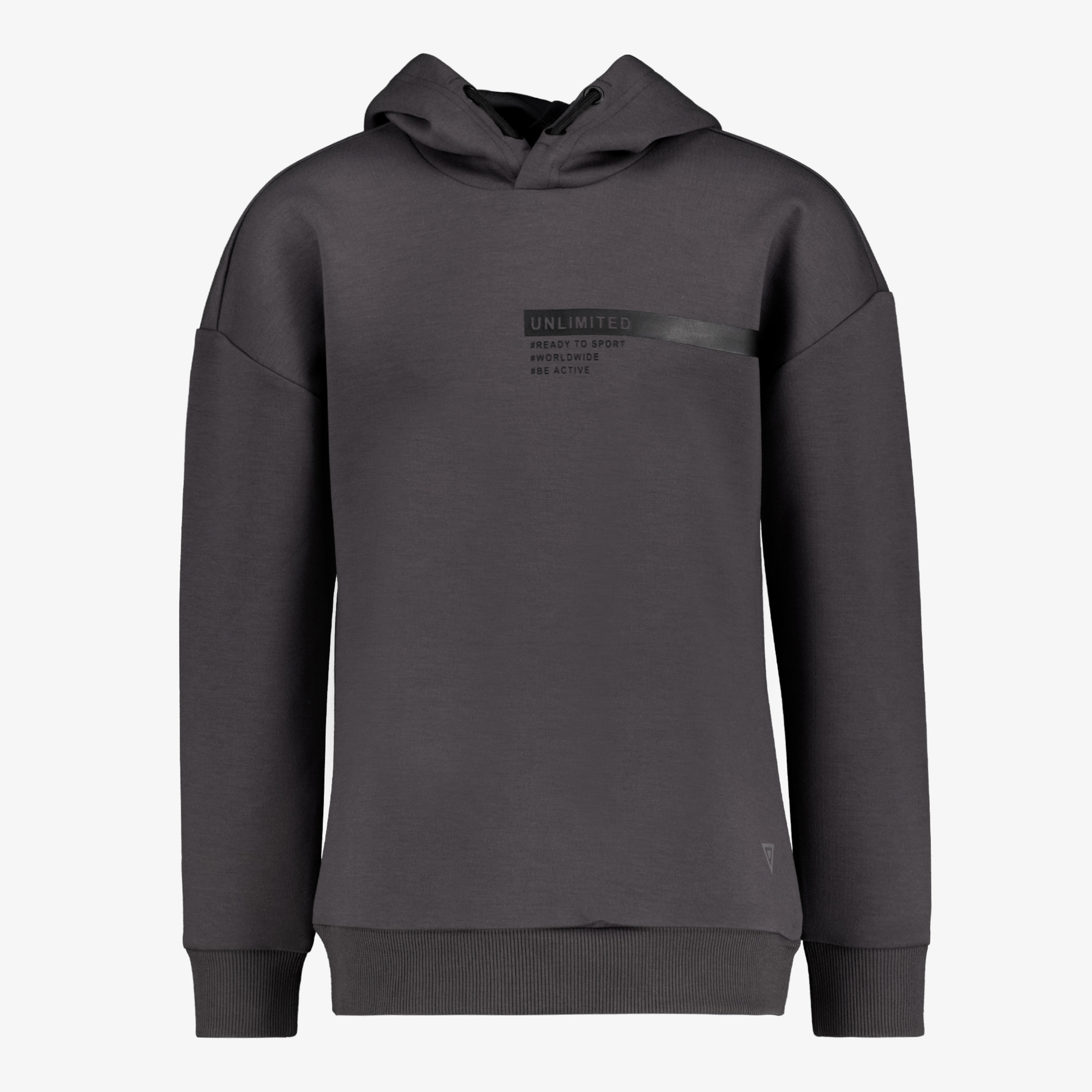 Osaga jongens hoodie donkergrijs truien & vesten