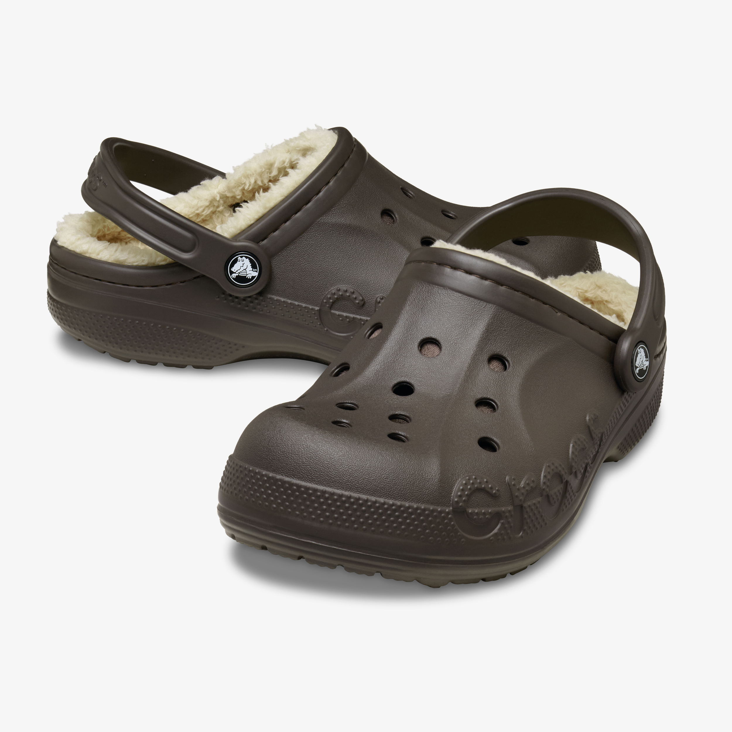 Crocs Baya Lined Clog klompen bruin heren – foto 5