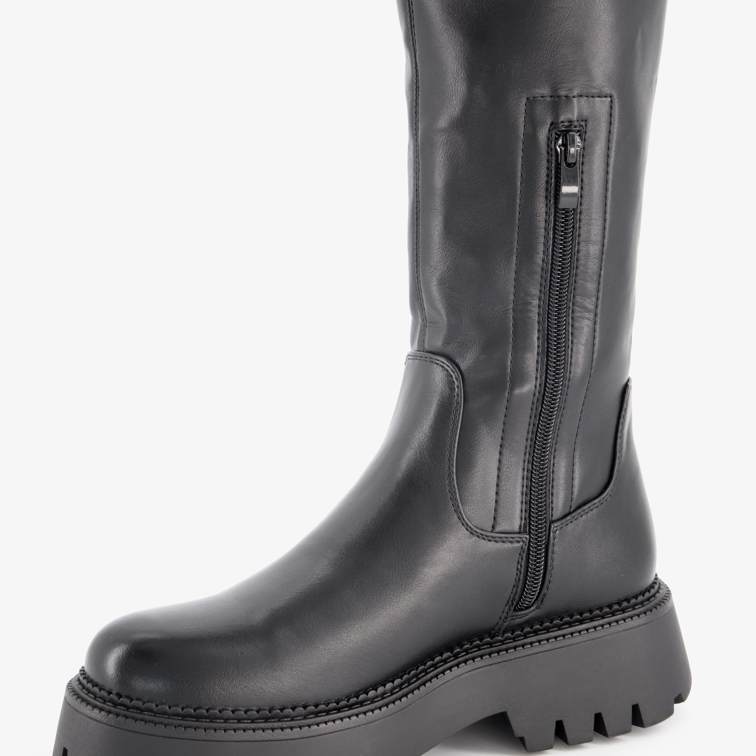Blue Box hoge dames boots zwart laarzen – foto 5