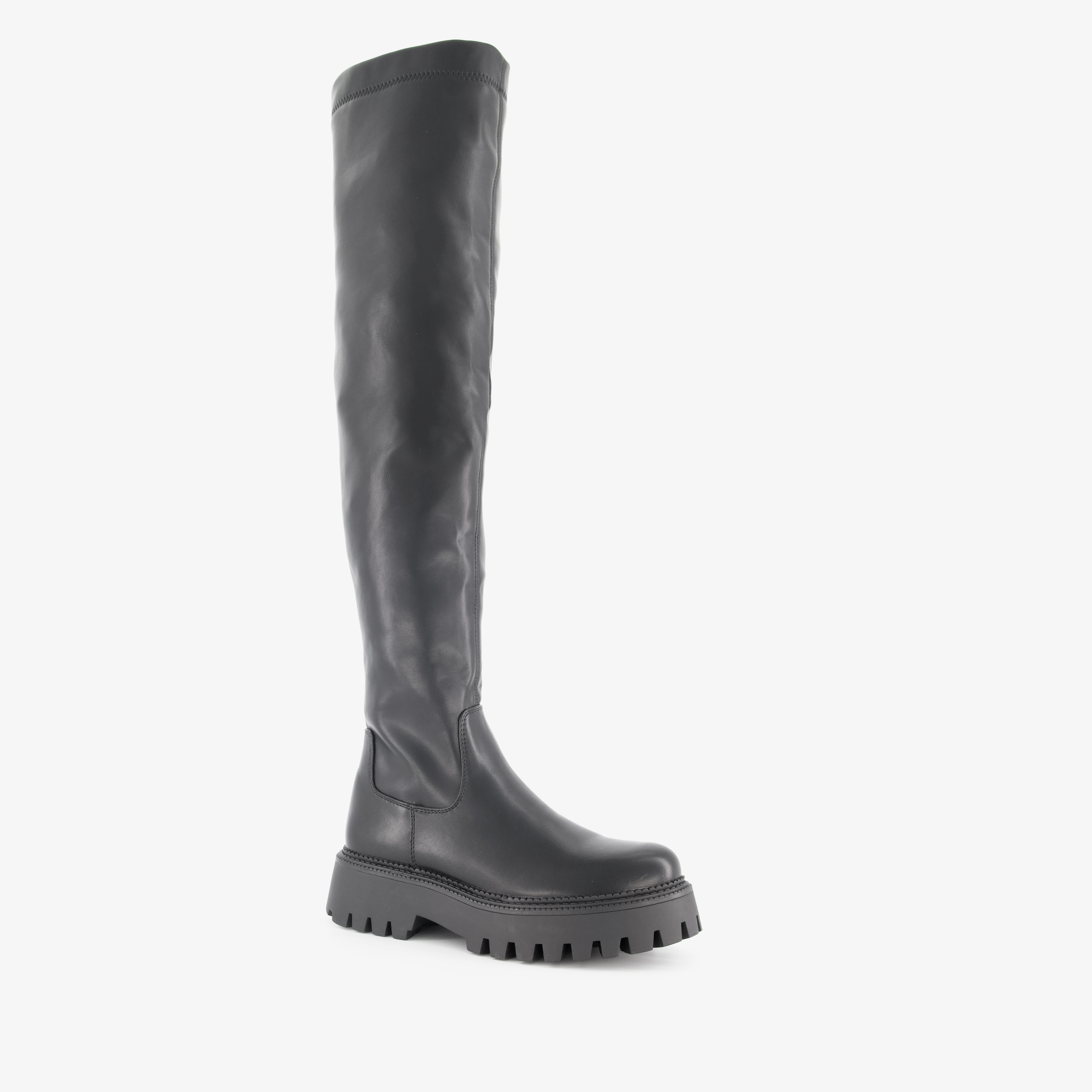 Blue Box hoge dames boots zwart laarzen