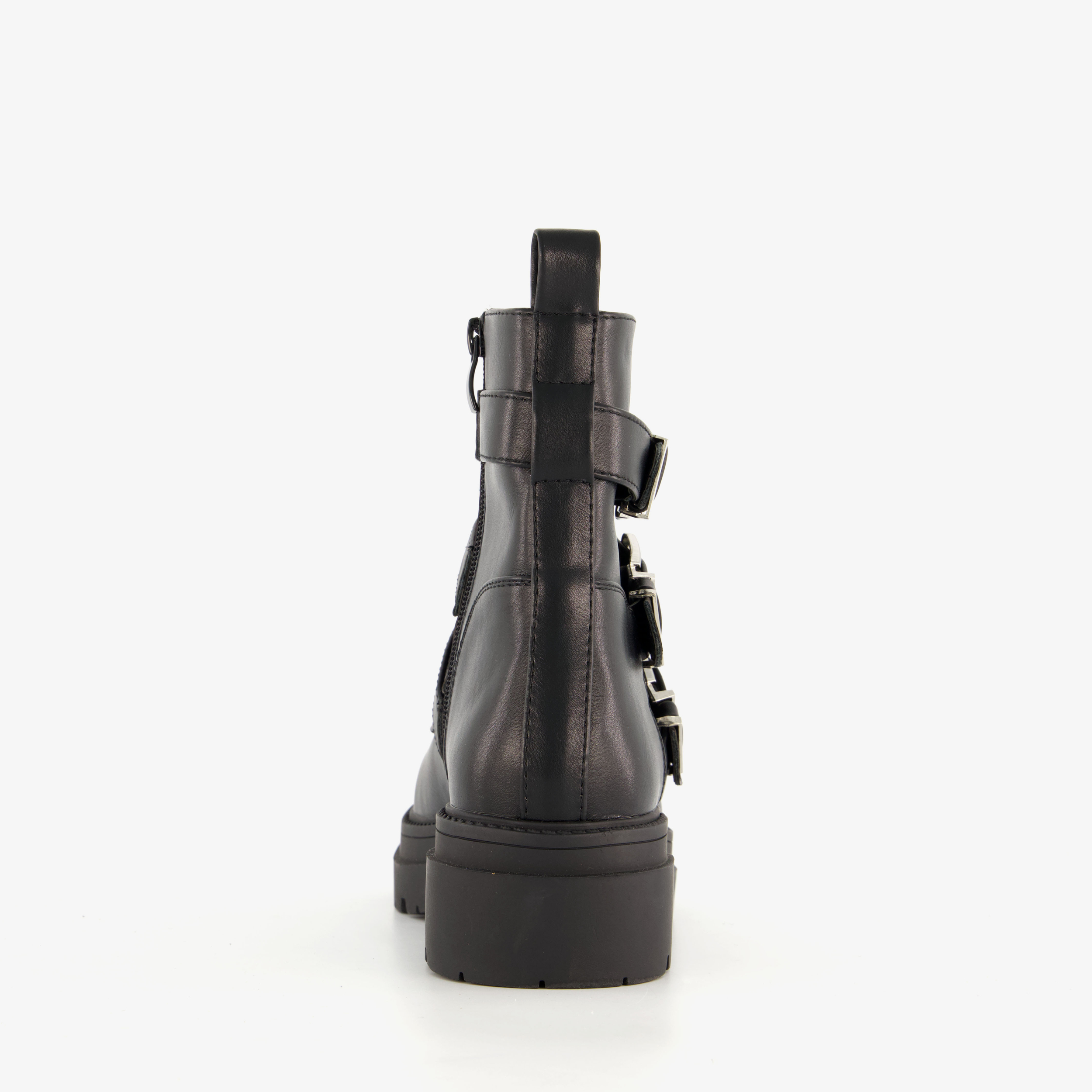 Blue Box dames biker boots zwart laarzen – foto 2