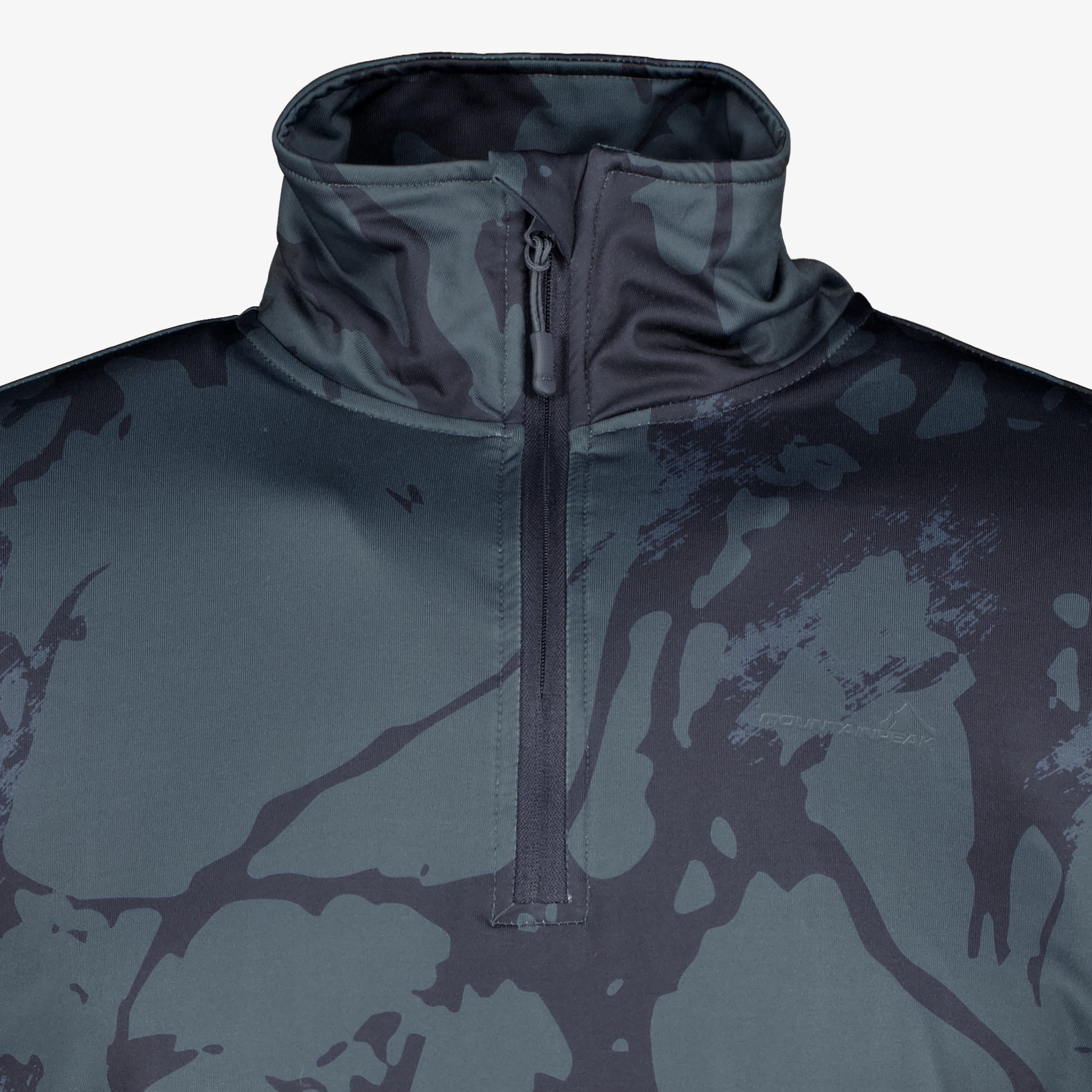 Mountain Peak heren skipully met rits camouflage ski-pullies – foto 2