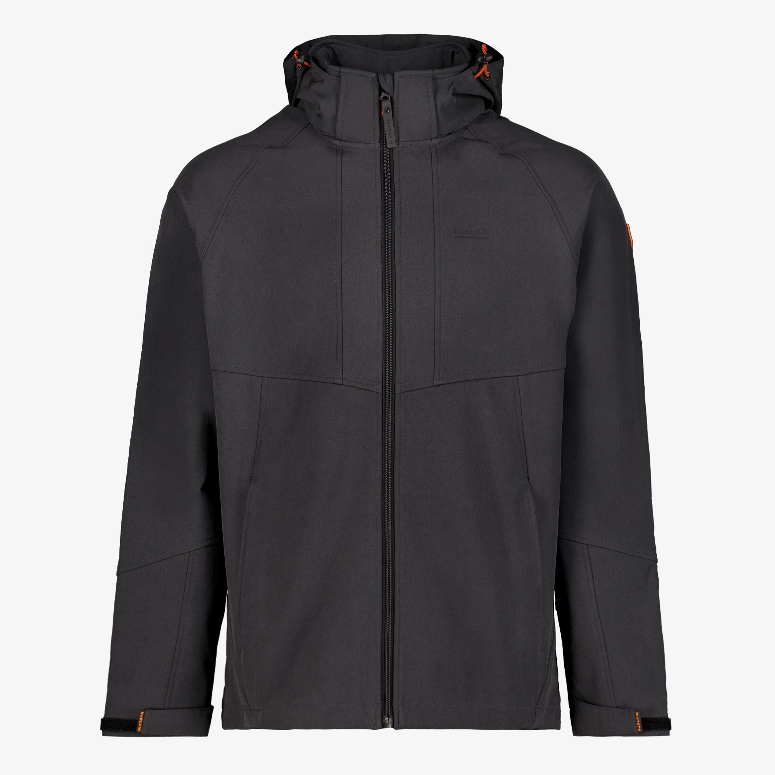 Kjelvik softshell heren jas zwart jassen