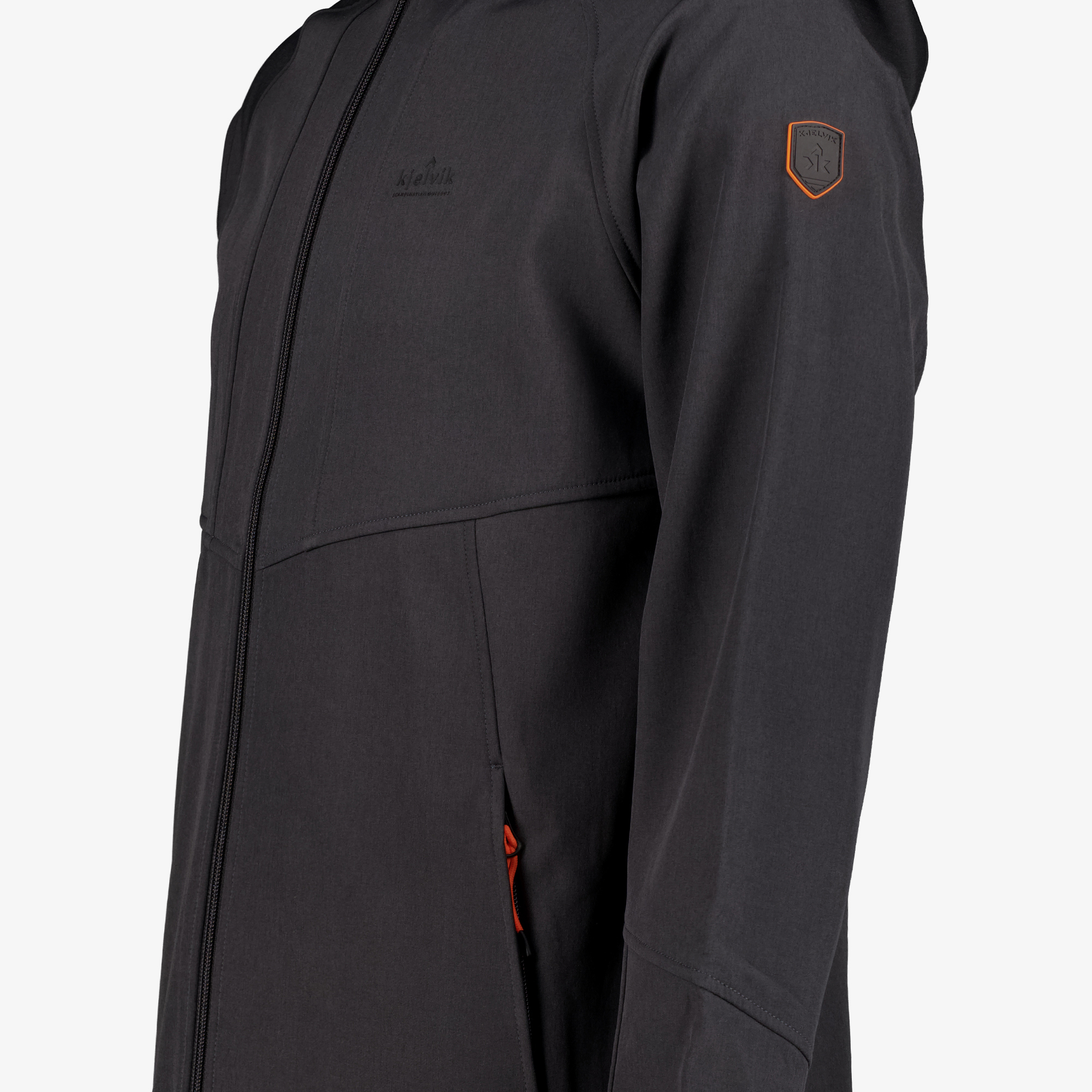 Kjelvik softshell heren jas zwart jassen – foto 2