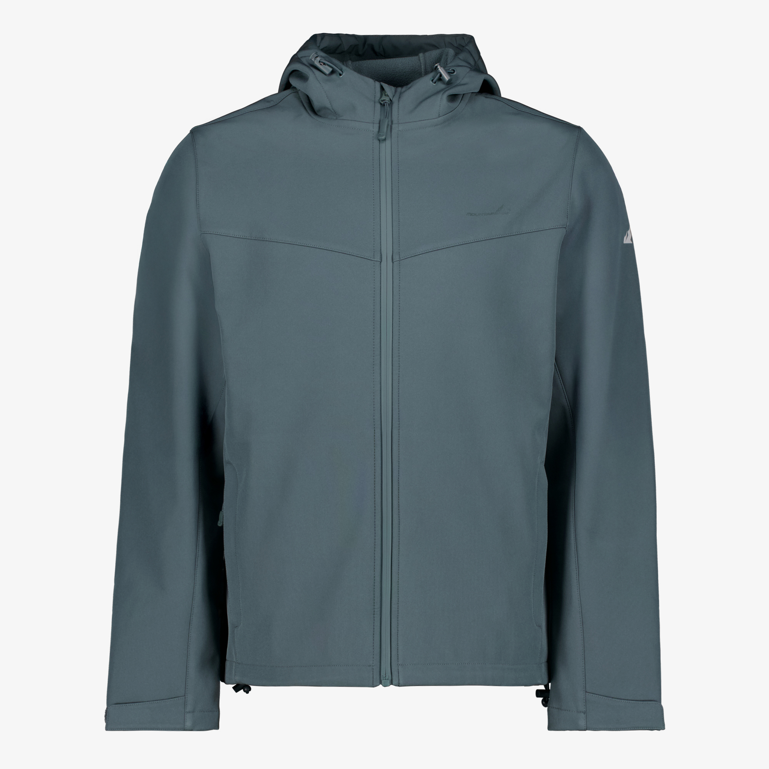 Mountain Peak heren softshell jas blauw jassen