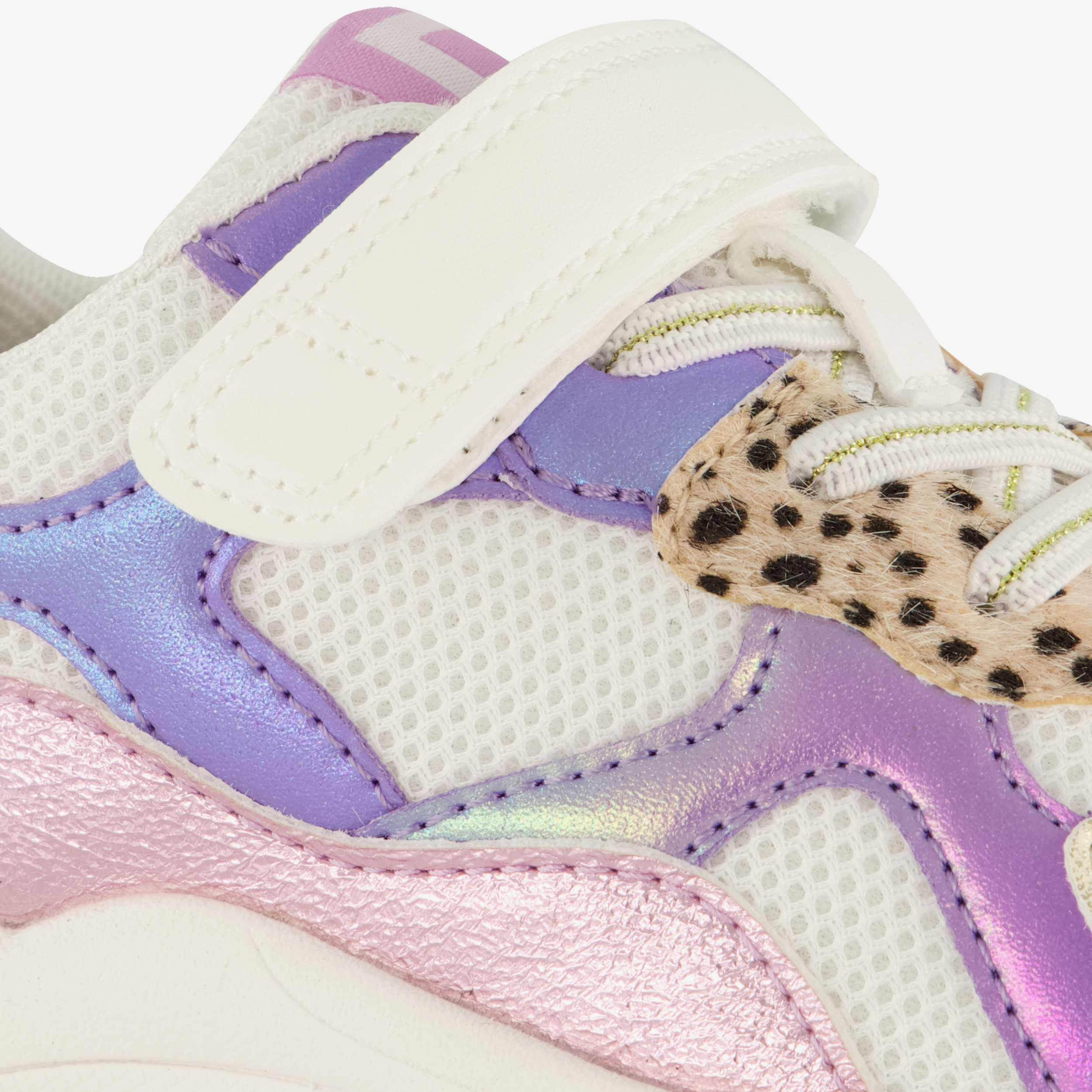 Blue Box meisjes dad sneakers wit pastel – foto 5