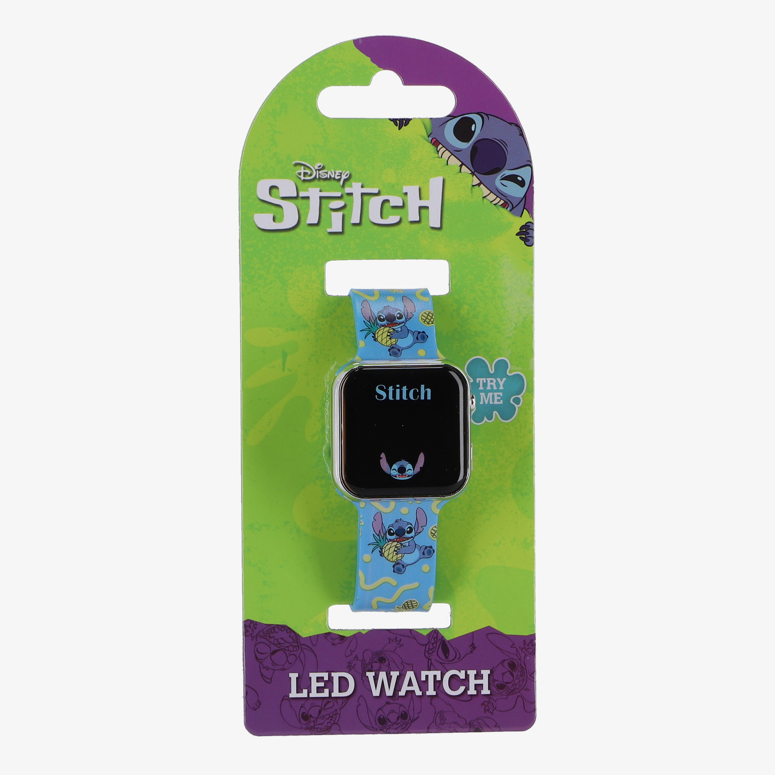 Lilo & Stitch horloge met ledverlichting