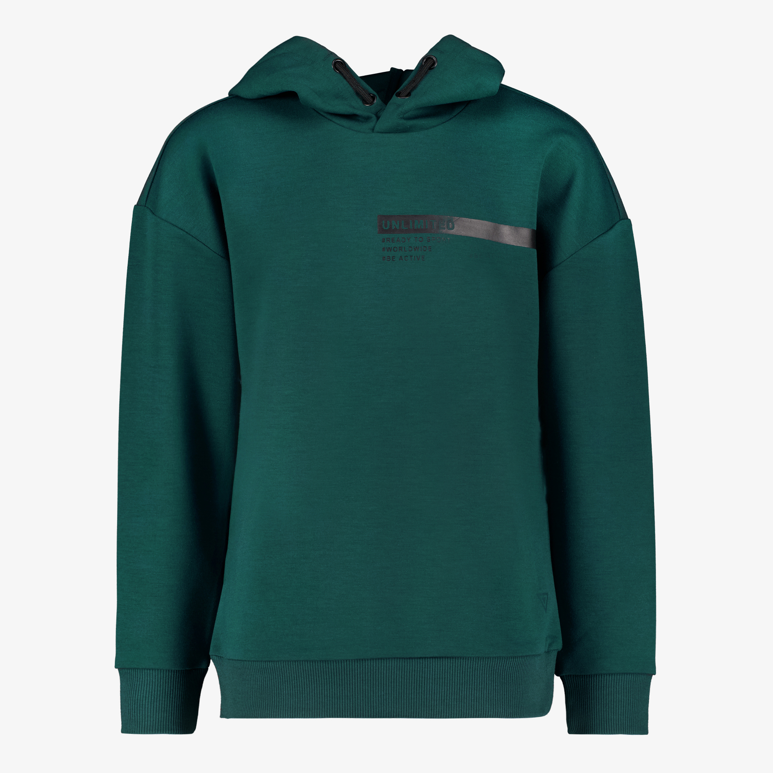 Osaga jongens hoodie groen truien & vesten