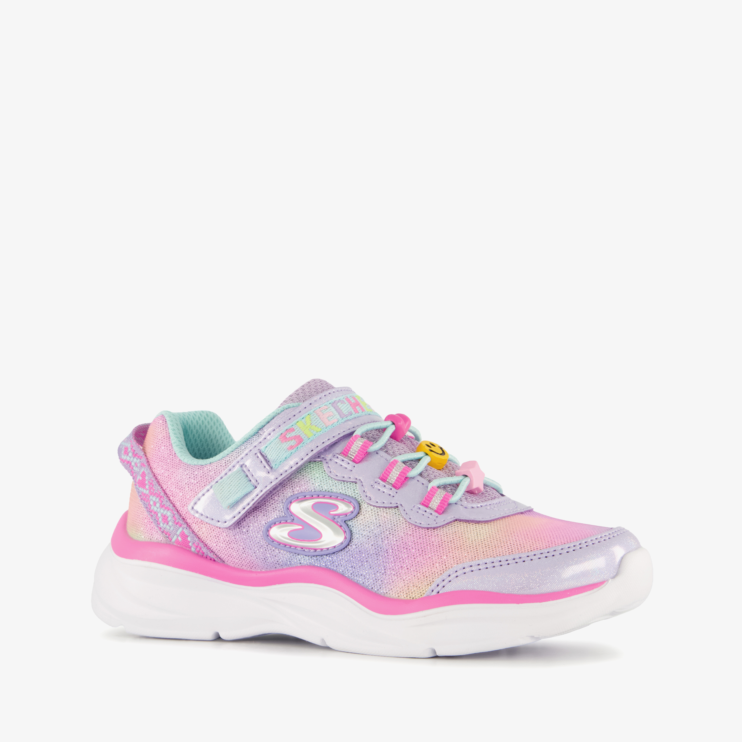 Skechers Girls Power meisjes sneakers pastelroze