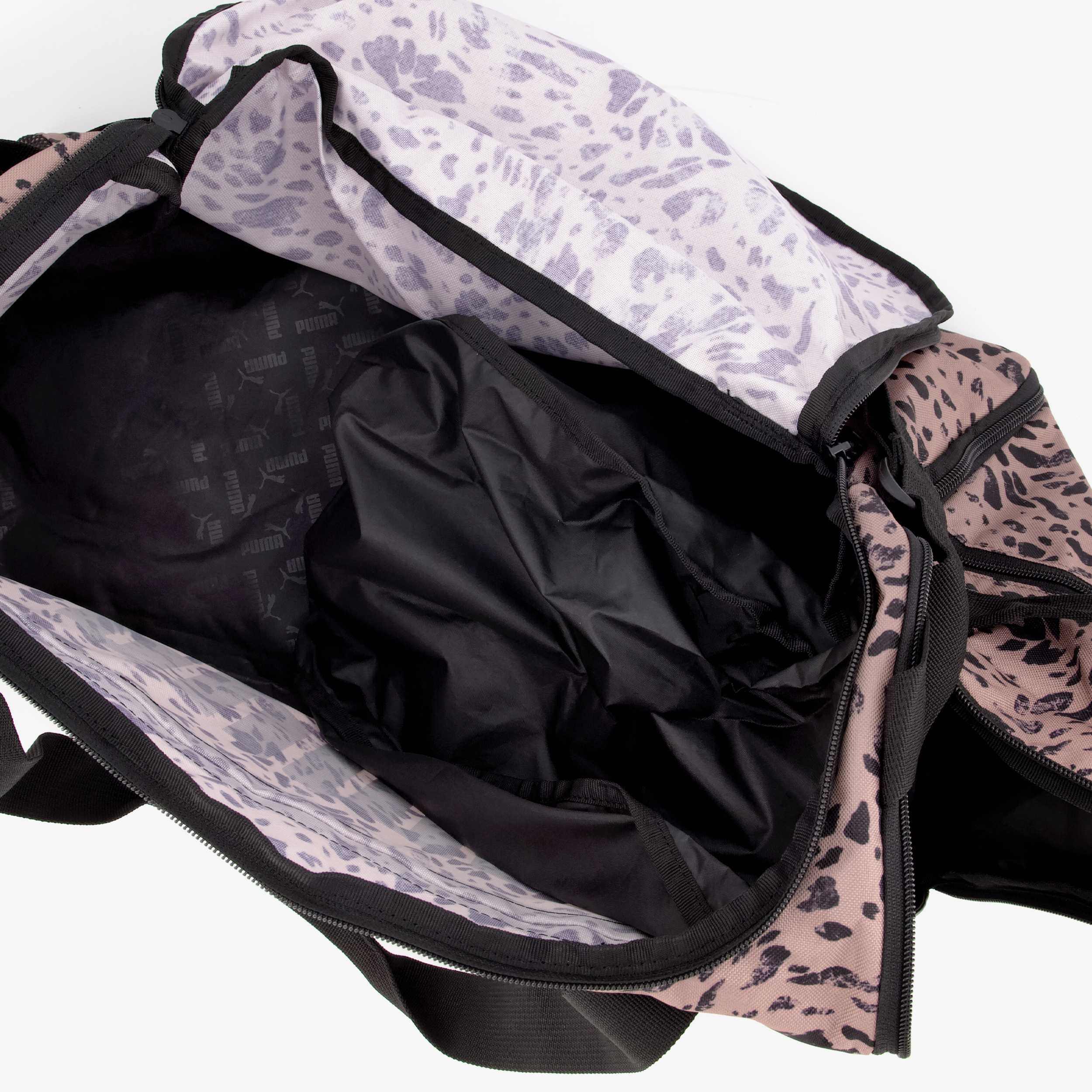 Puma Challenger AOP Small sporttas met panterprint 35 liter meisjes tassen – foto 4
