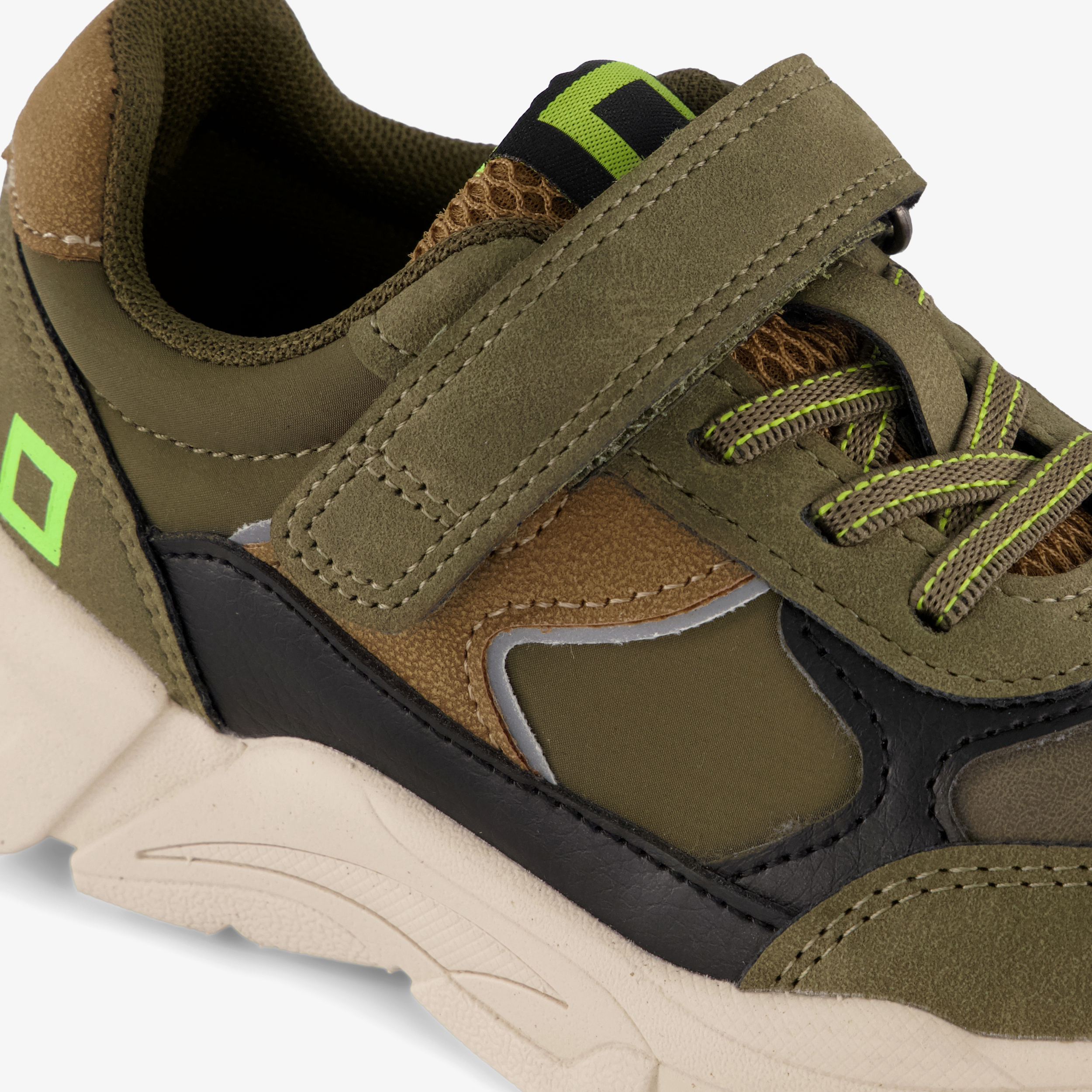 Blue Box jongens sneakers groen bruin – foto 5