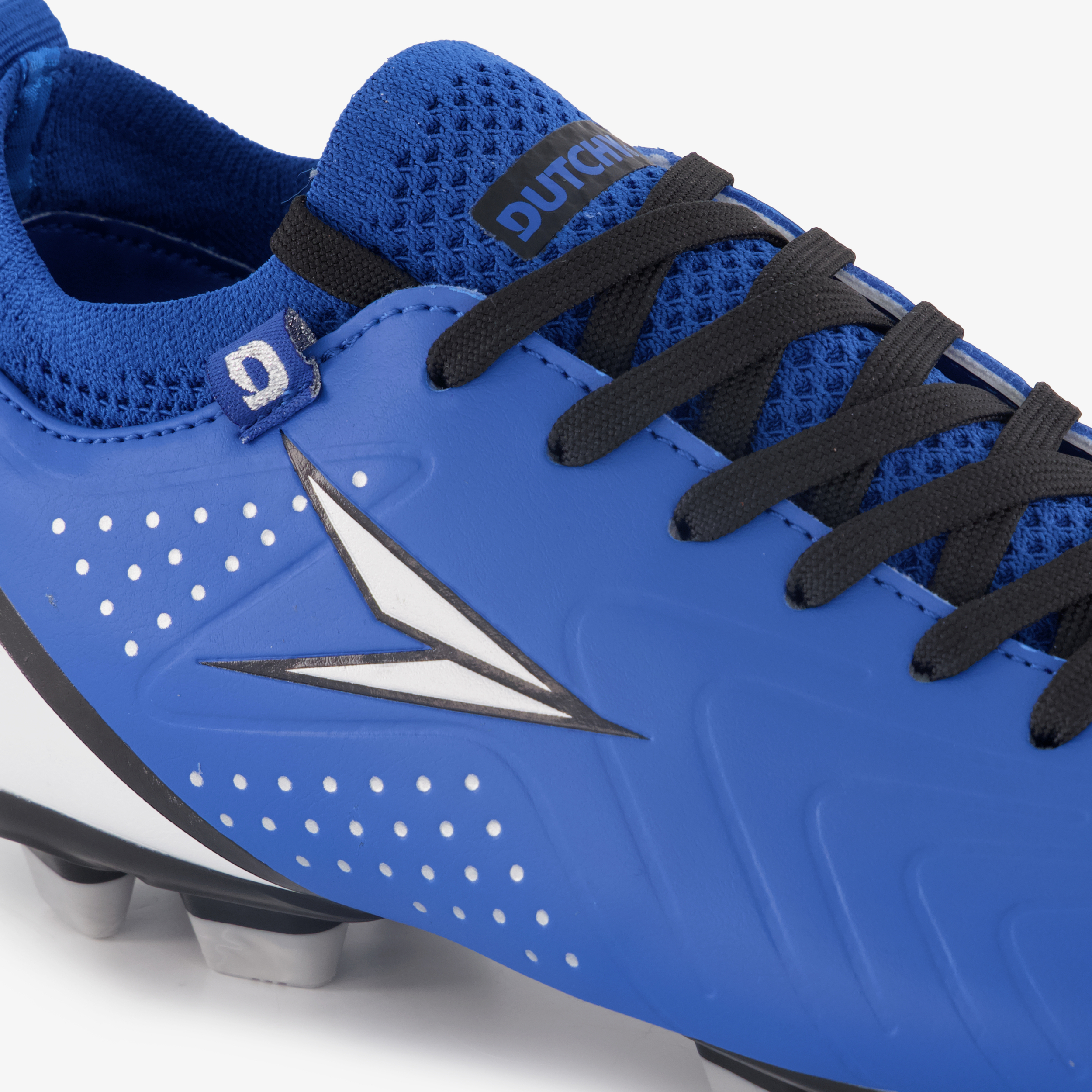 Dutchy FG kinder voetbalschoenen blauw wit meisjes veldschoenen – foto 5