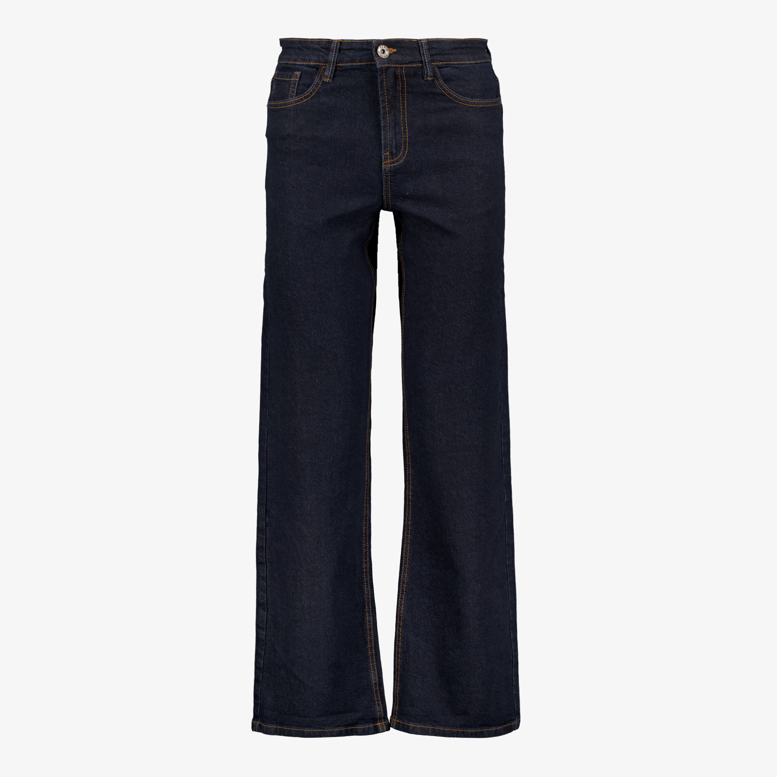 TwoDay dames wide leg jeans donkerblauw lengte 33 broeken & shorts