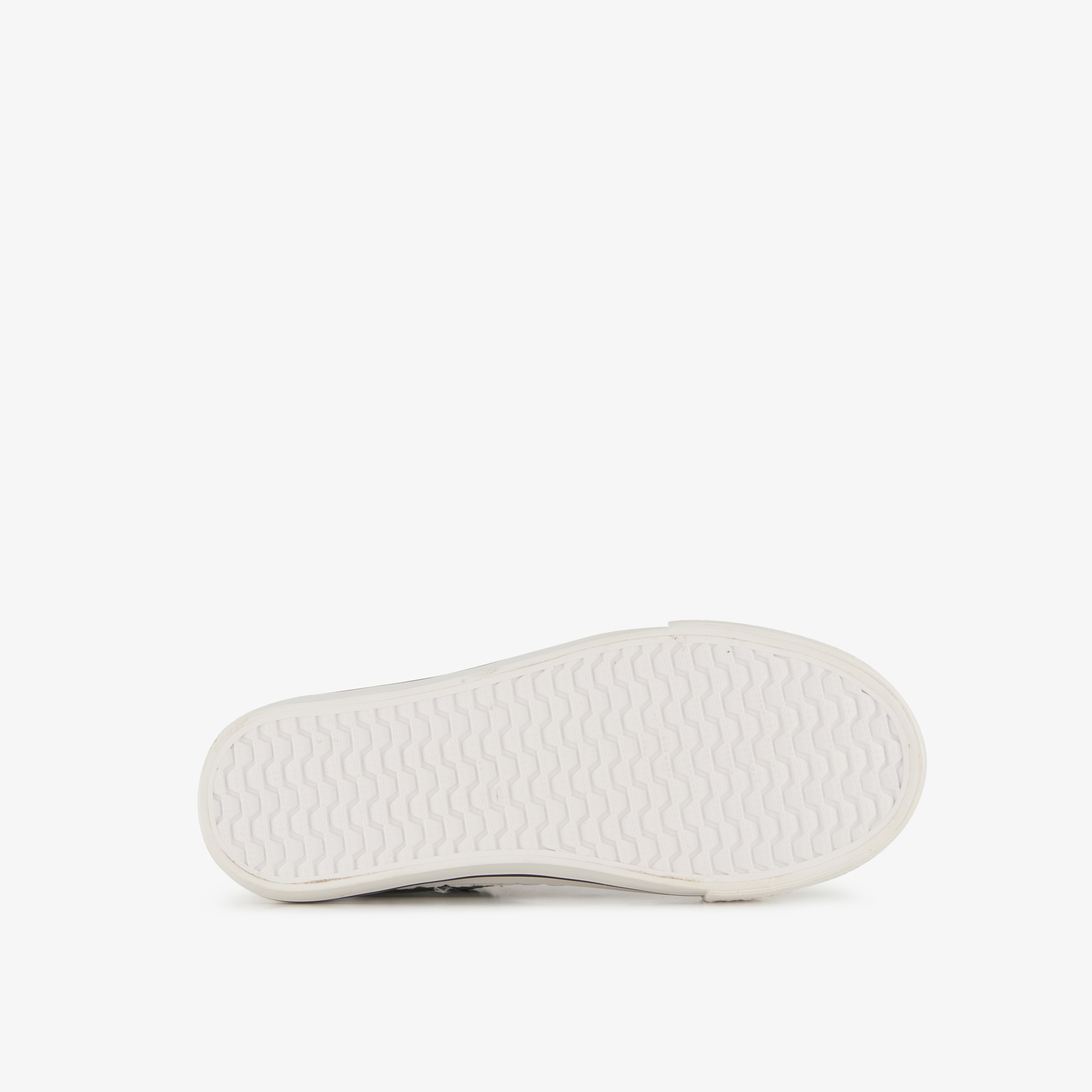 Blue Box hoge meisjes sneakers metallic zilver – foto 3