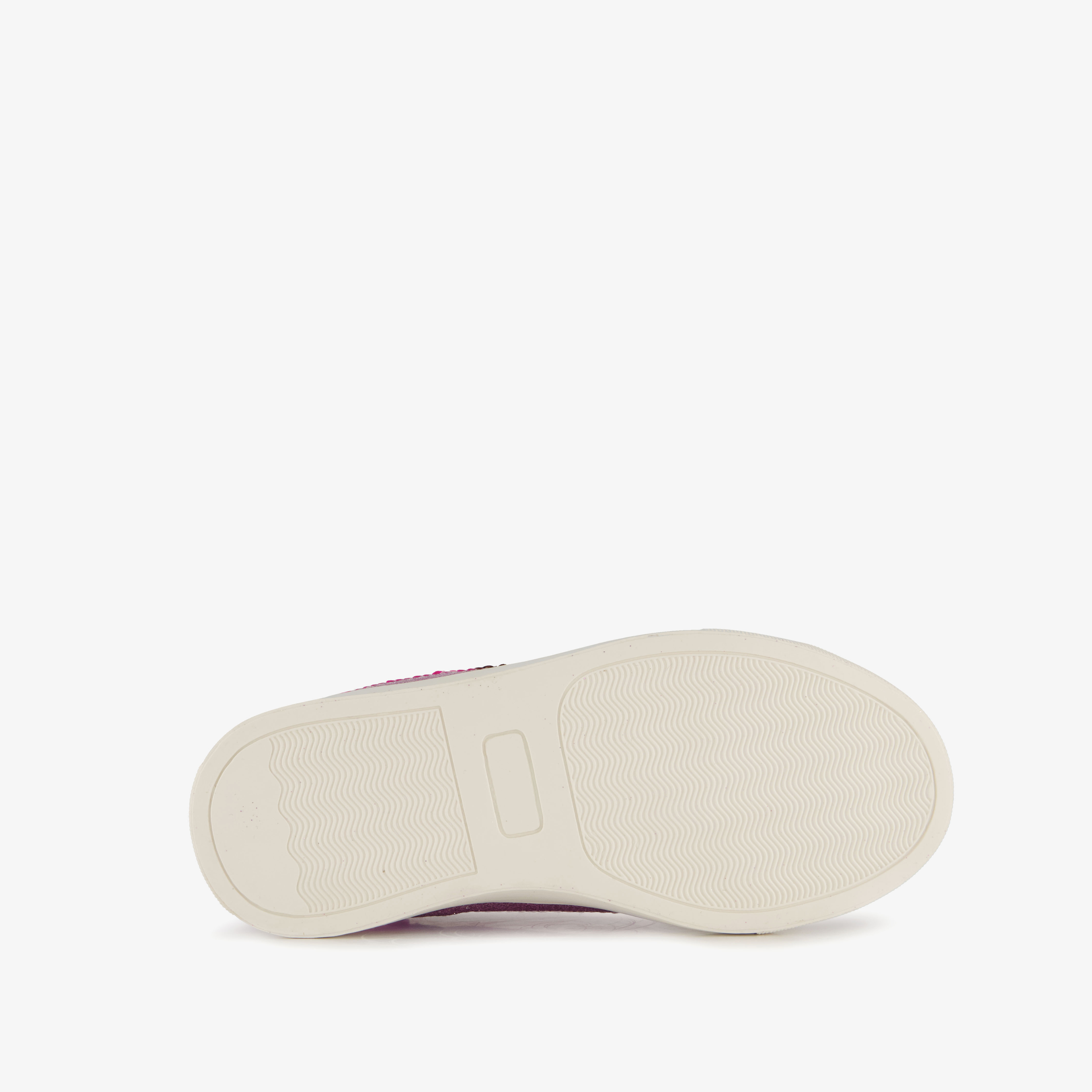 Blue Box hoge meisjes sneakers met glitters en pailletten roze – foto 3