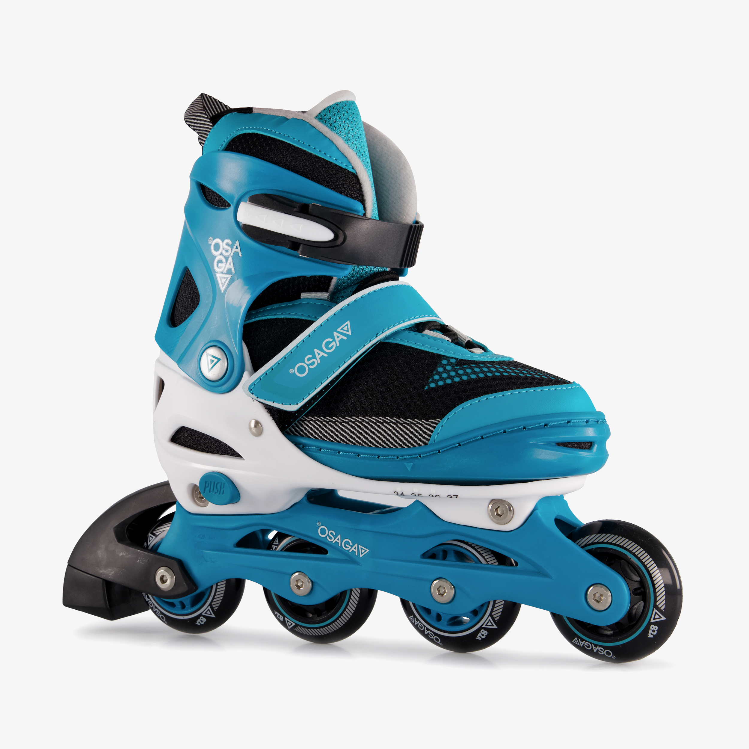 Osaga kinder en dames skeelers blauw