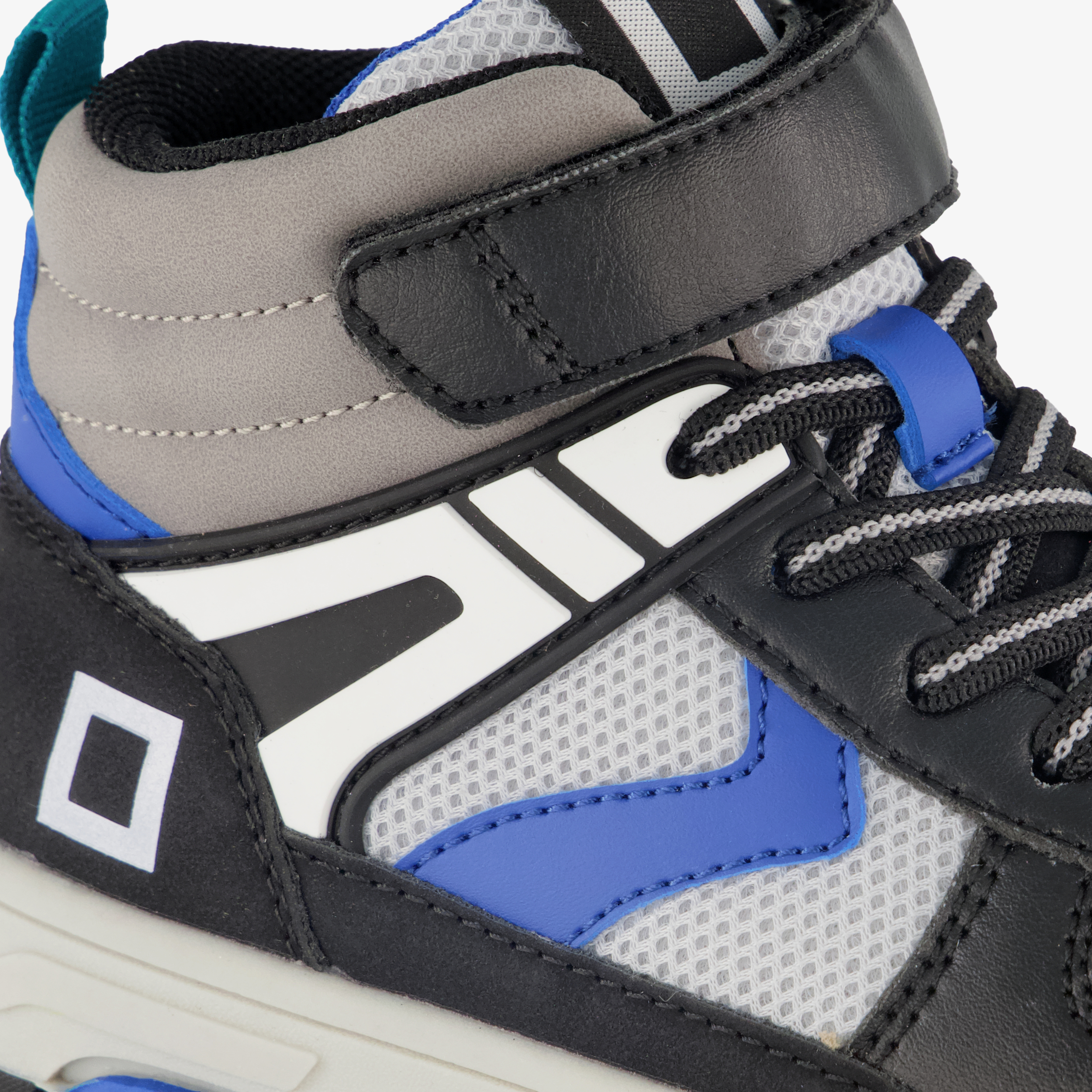 Blue Box hoge jongens sneakers  grijs blauw – foto 5