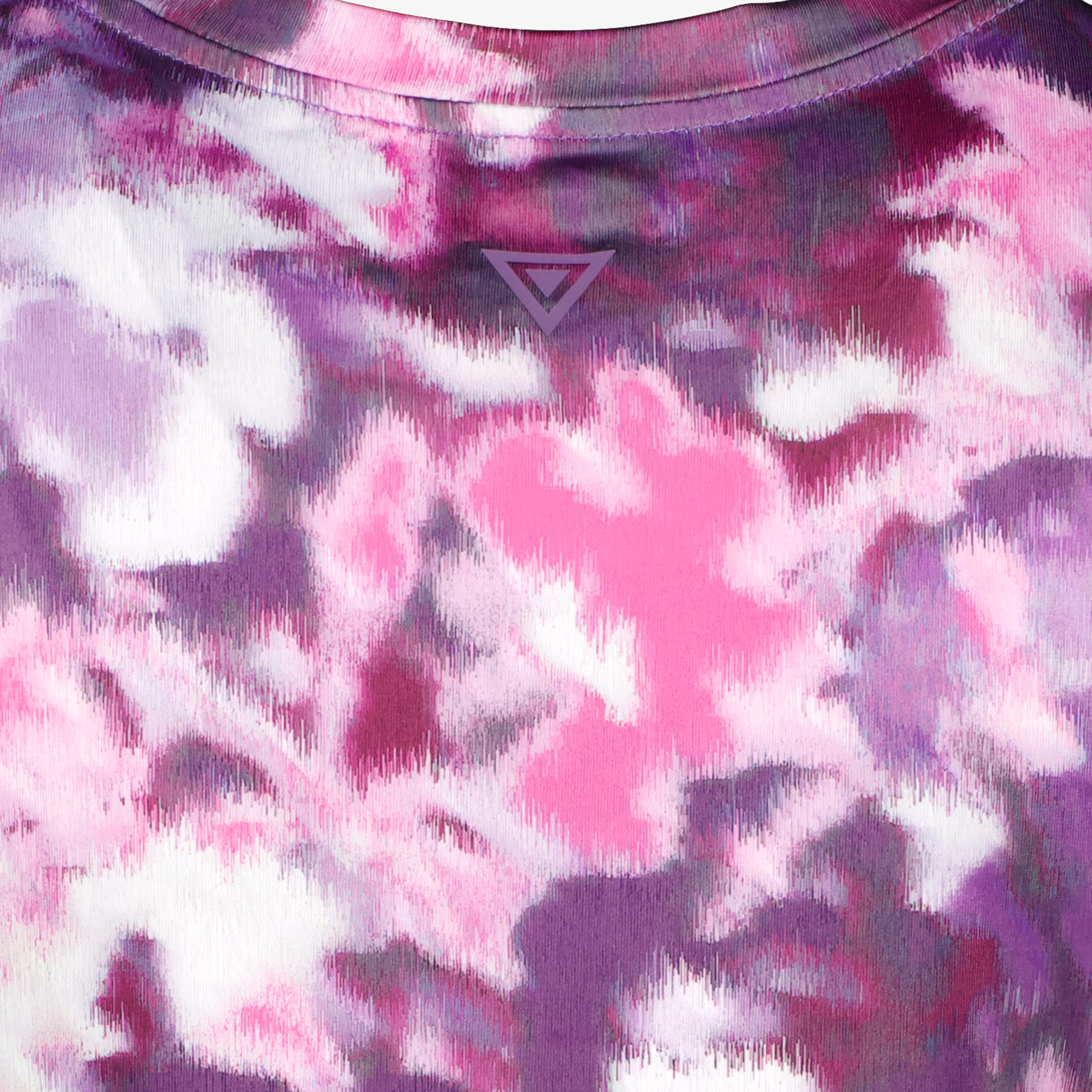 Osaga dames  sport T-shirt met bloemenprint paars t-shirts & tops – foto 2
