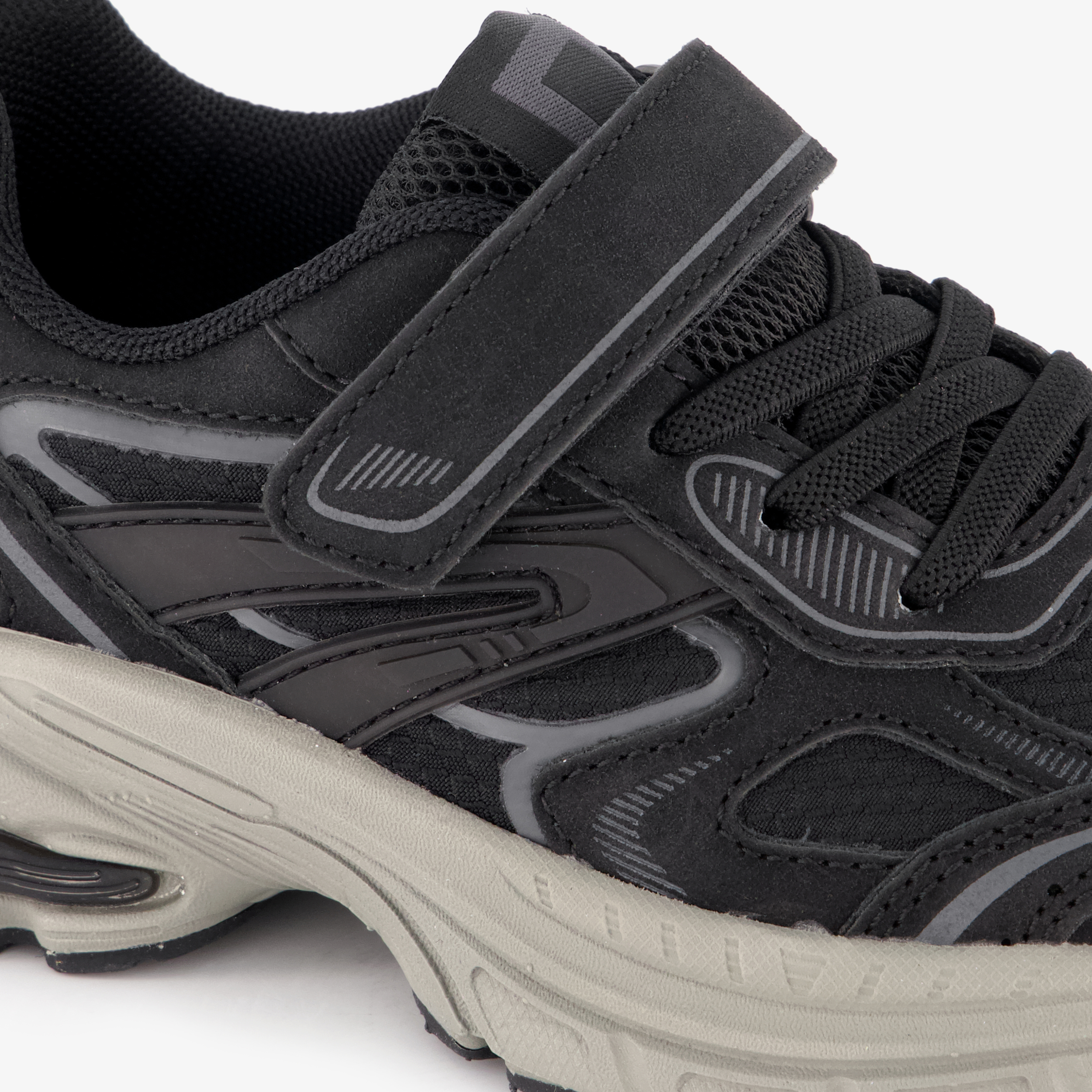 Blue Box jongens dad sneakers zwart grijs – foto 5