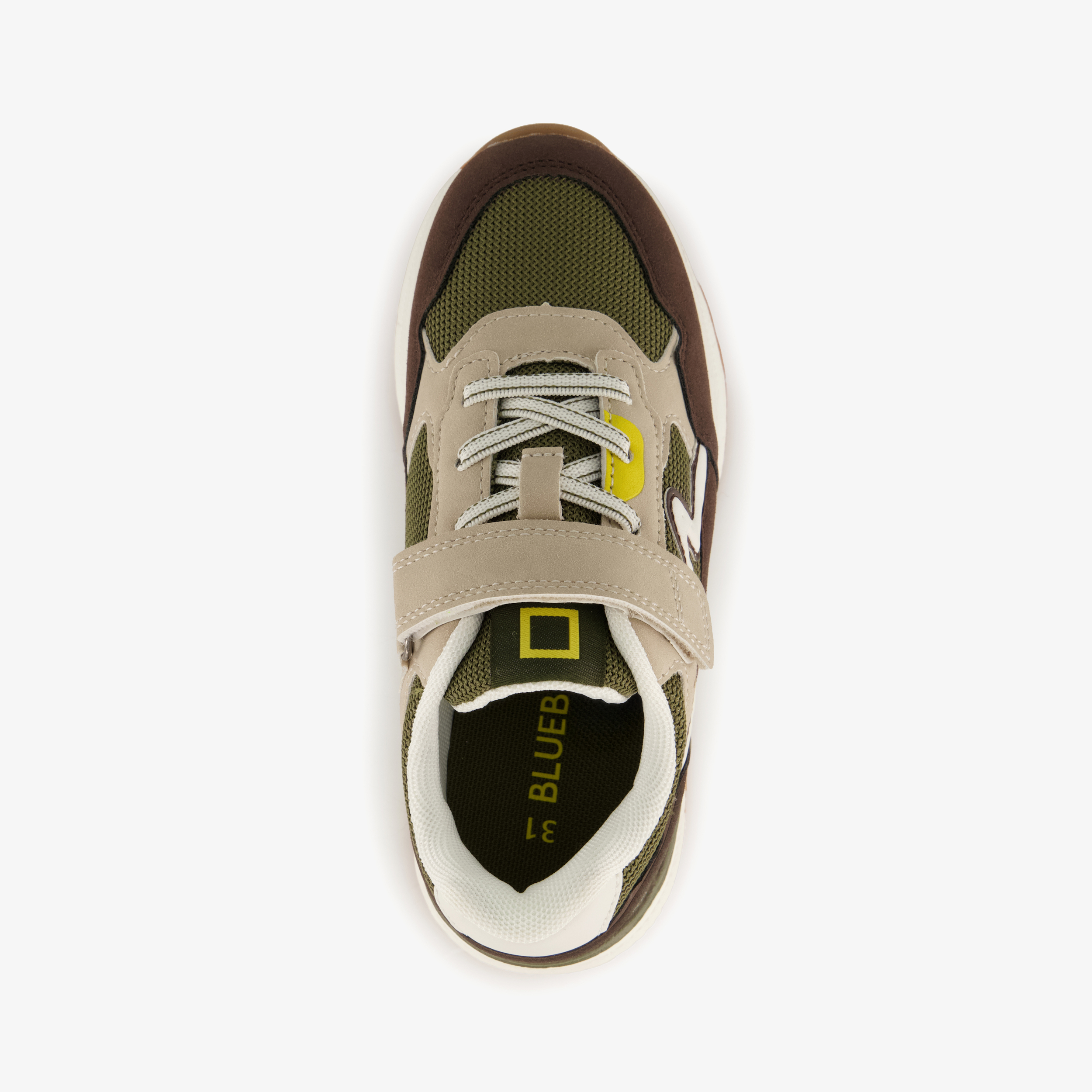 Blue Box jongens sneakers bruin groen – foto 4