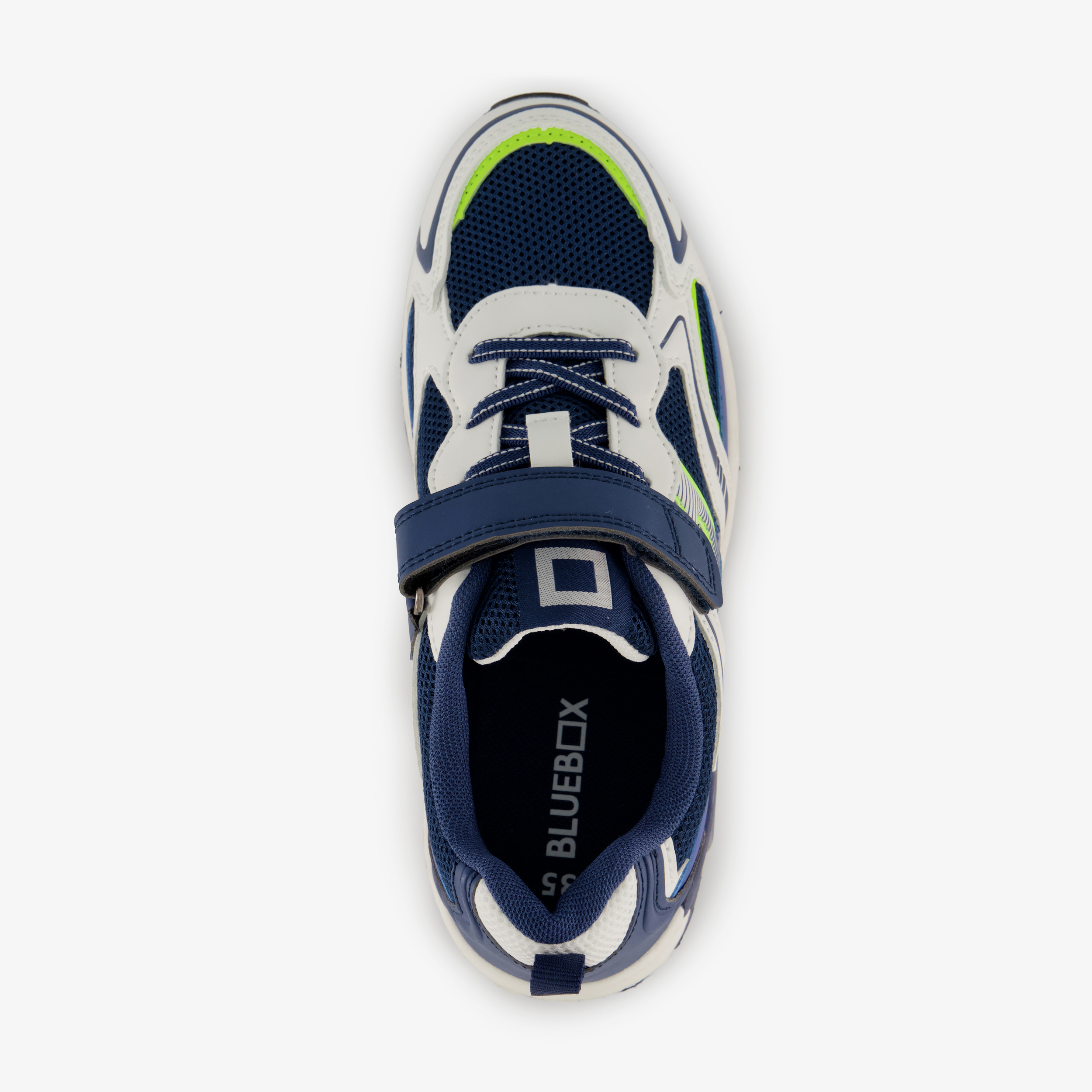 Blue Box jongens sneakers met airzool blauw wit – foto 4