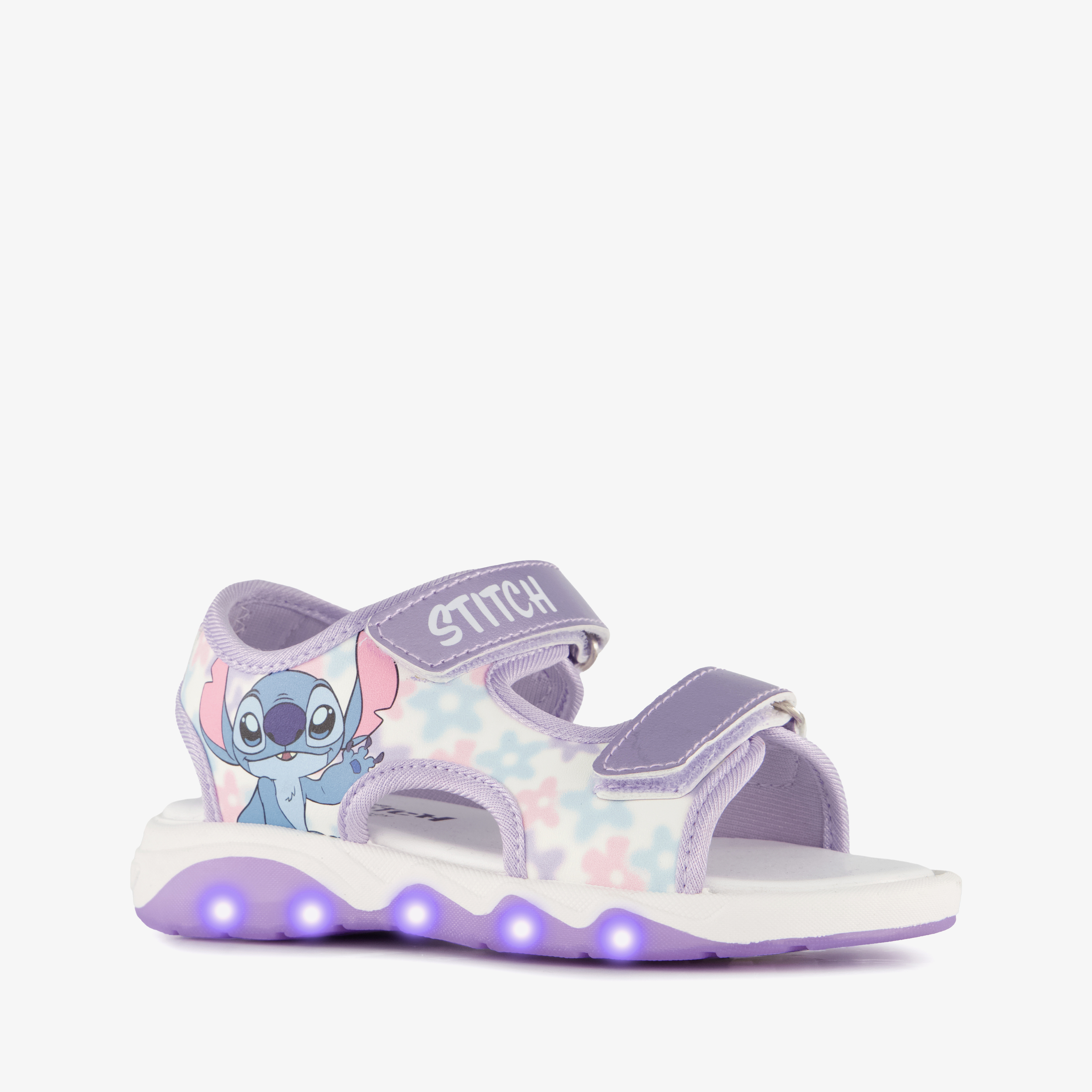 Lilo & Stitch meisjes sandalen met lichtjes lila