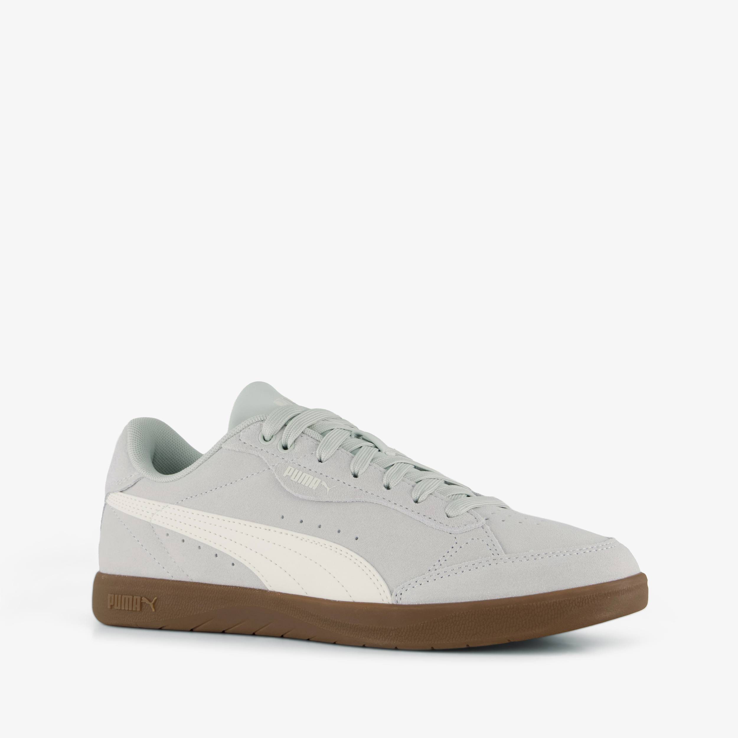 Puma Vikky Star SD suède dames sneakers lichtblauw