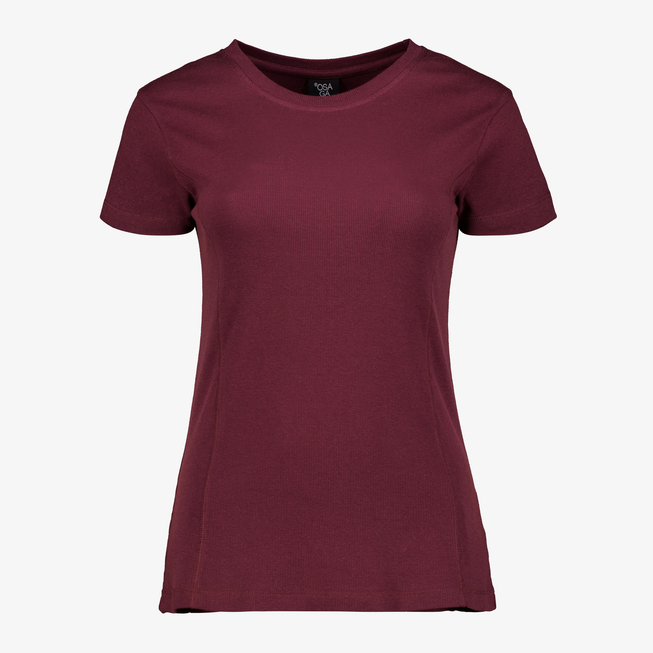 Osaga dames sport T-shirt bordeauxrood t-shirts & tops