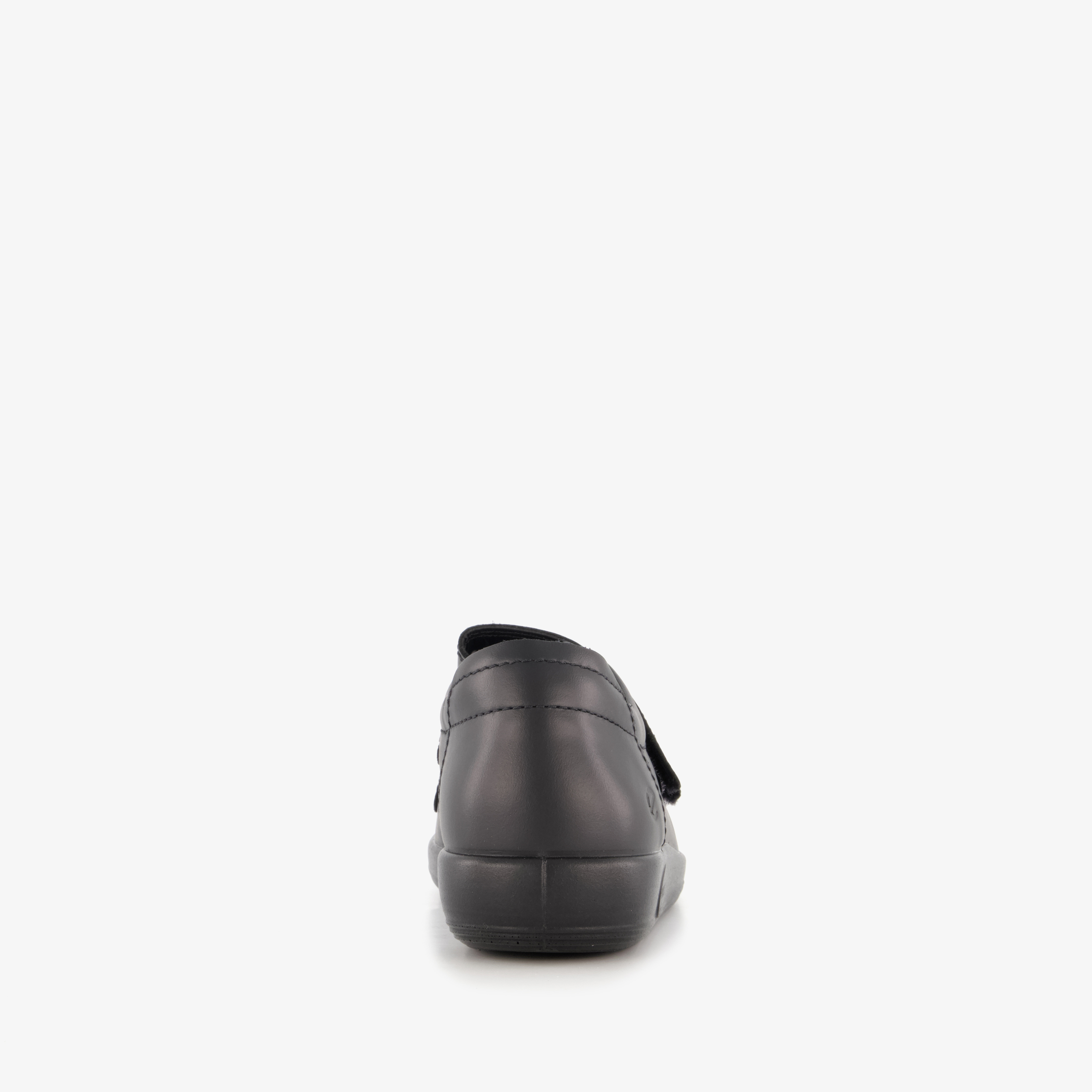 ECCO Soft 2.0 leren dames sneakers zwart – foto 2