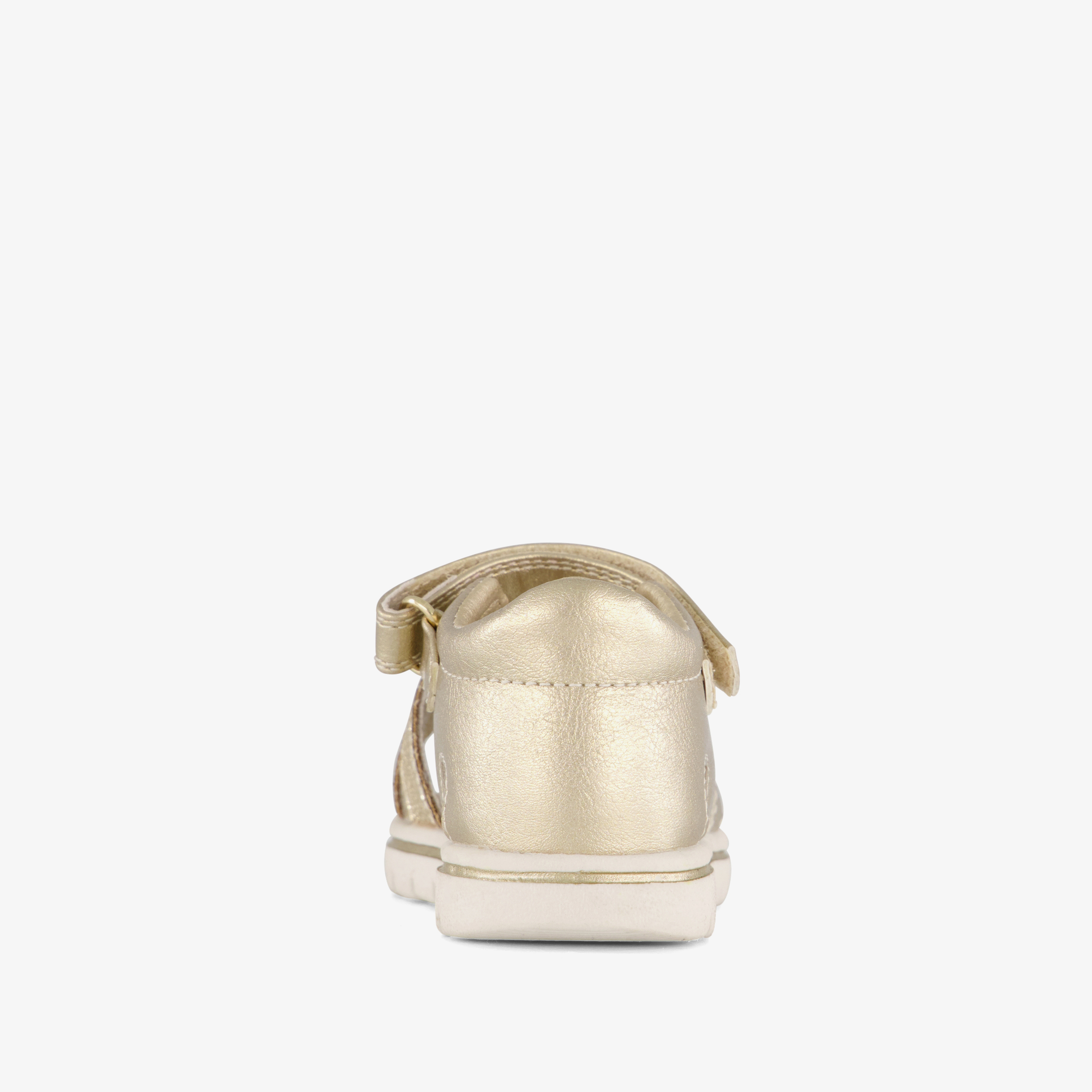 Blue Box meisjes sandalen met bloemen goud – foto 2