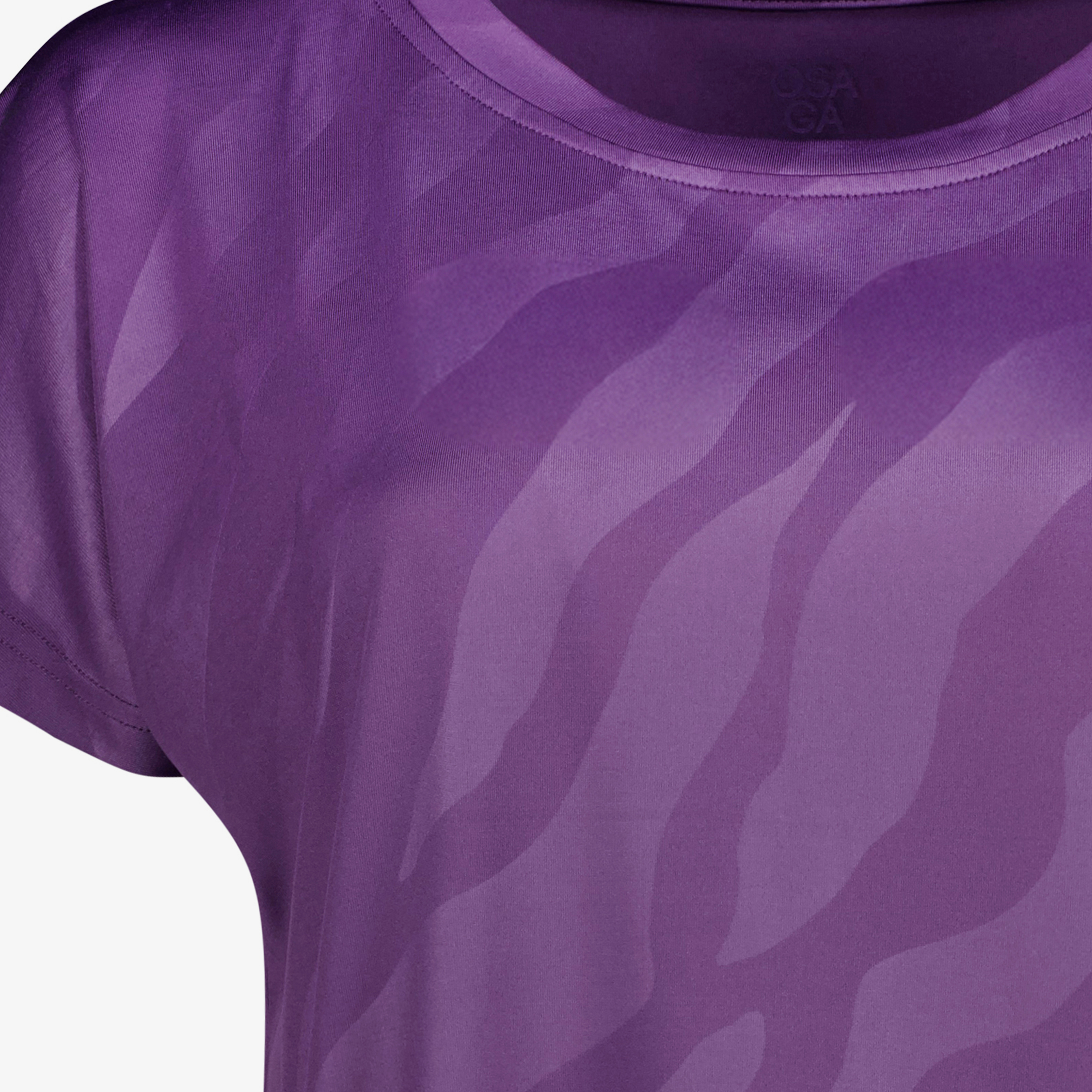 Osaga dames sport T-shirt met print paars t-shirts & tops – foto 2
