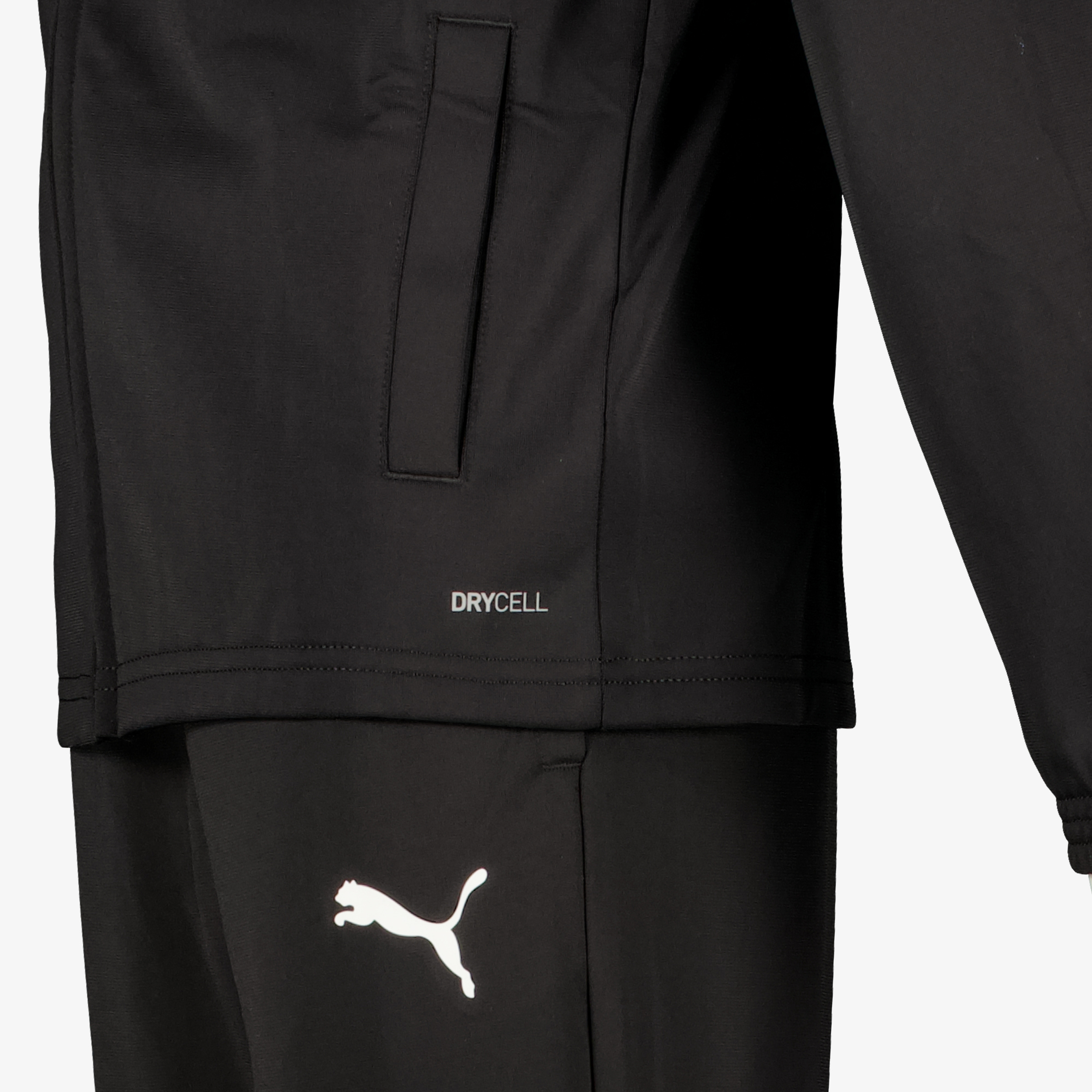 Puma IndividualRISE kinder trainingspak zwart rood meisjes trainingspakken – foto 2