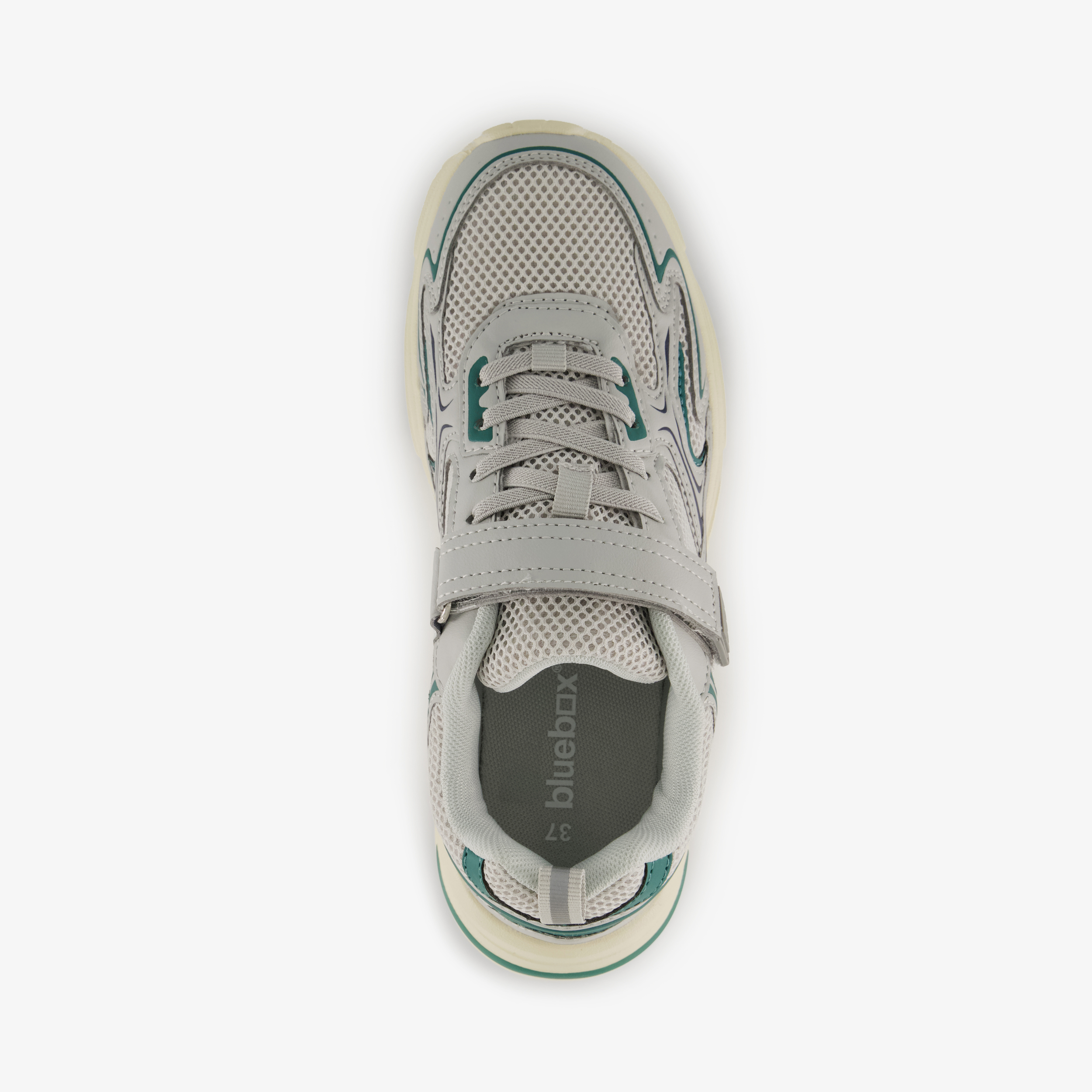 Blue Box jongens sneakers grijs groen – foto 4