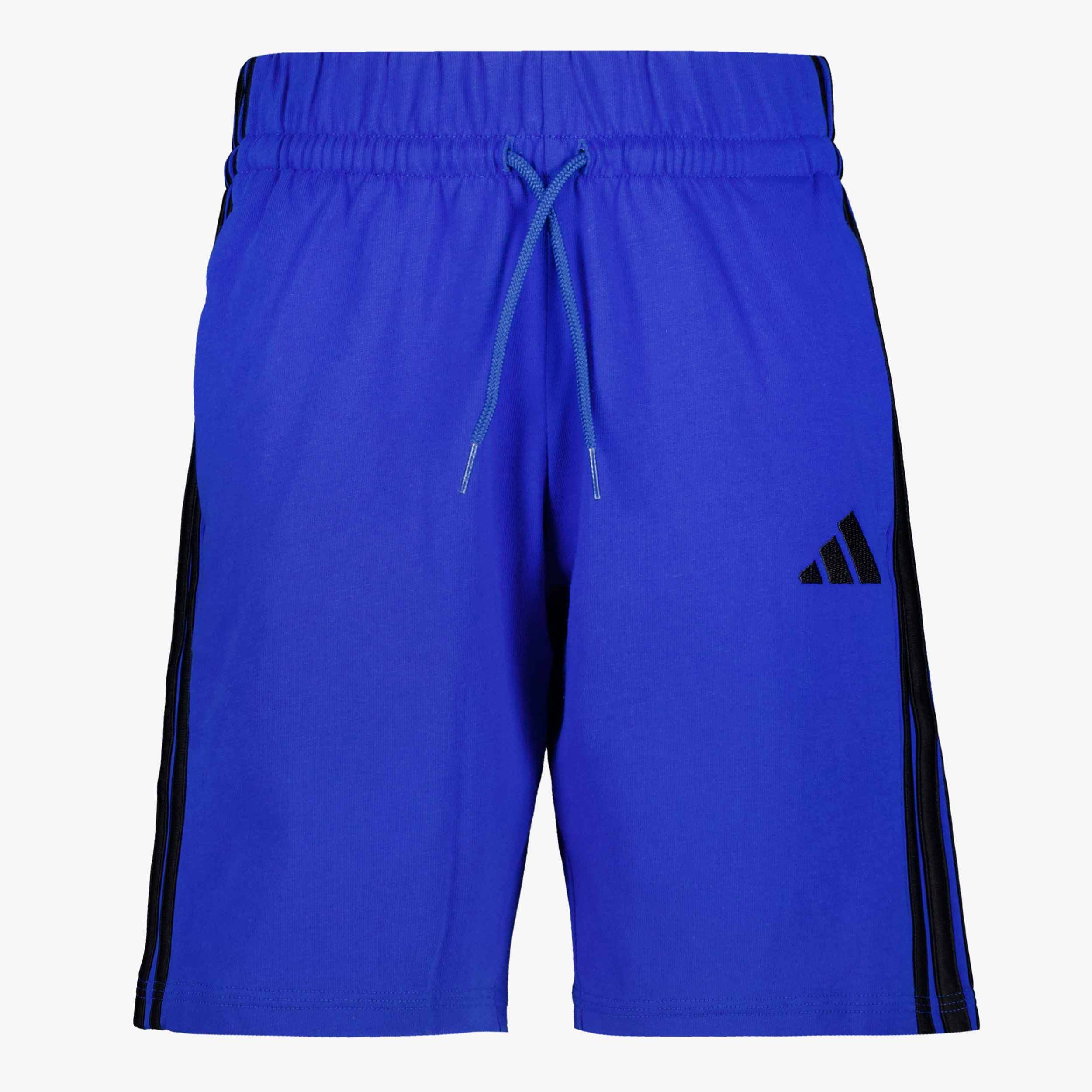 Adidas J 3S KN SH 210 kinder sportshort blauw