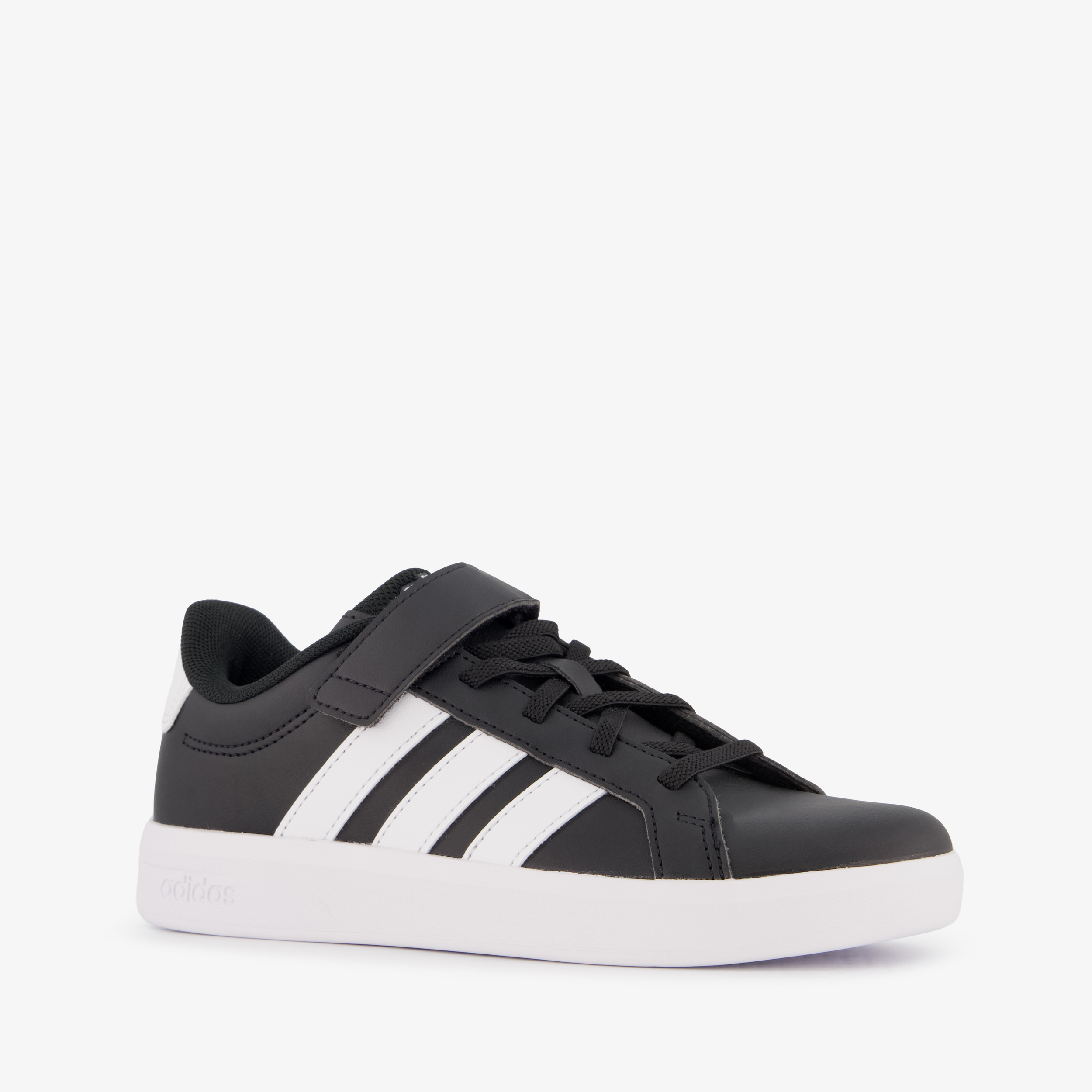 Adidas Grand Court 3.0 kinder sneakers zwart wit