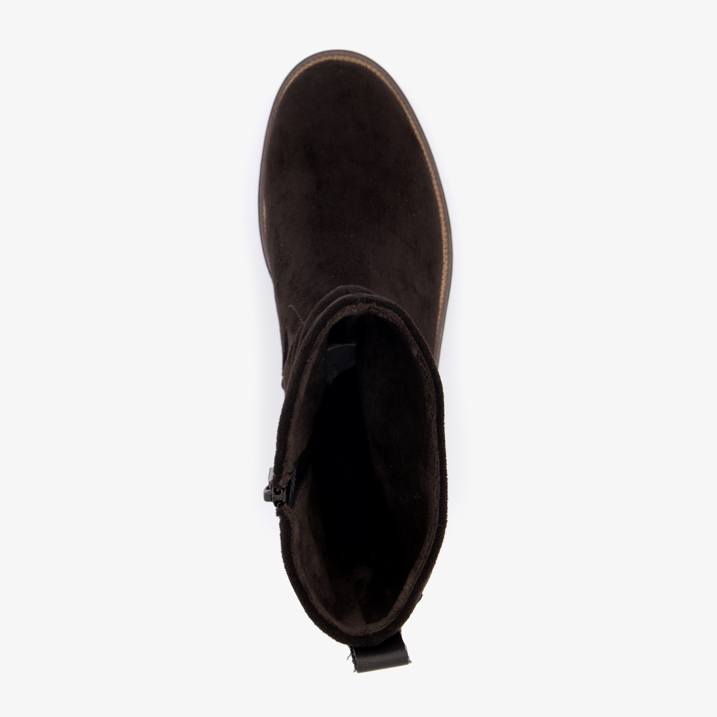 XX By Mexx gevoerde dames boots donkerbruin enkellaarzen – foto 4