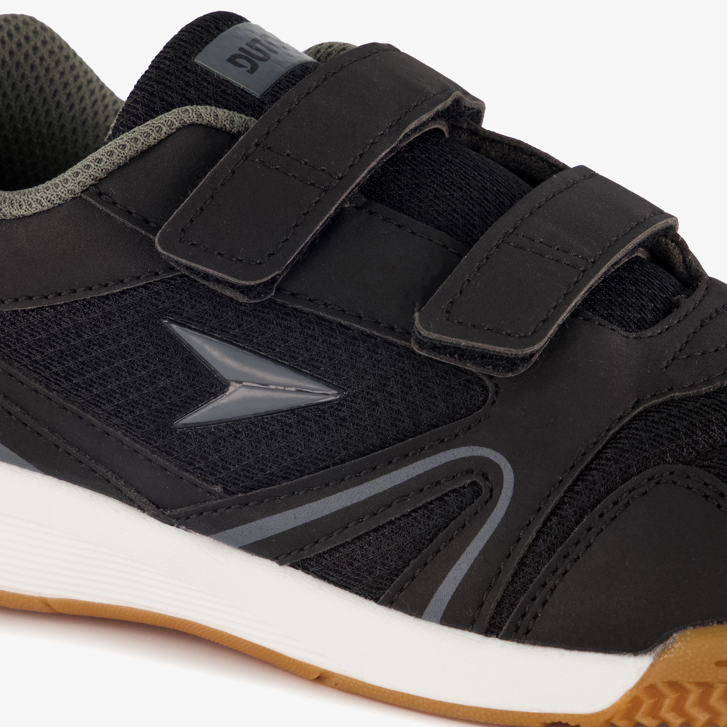 Dutchy Pitch IC kinder zaalschoenen zwart meisjes – foto 5