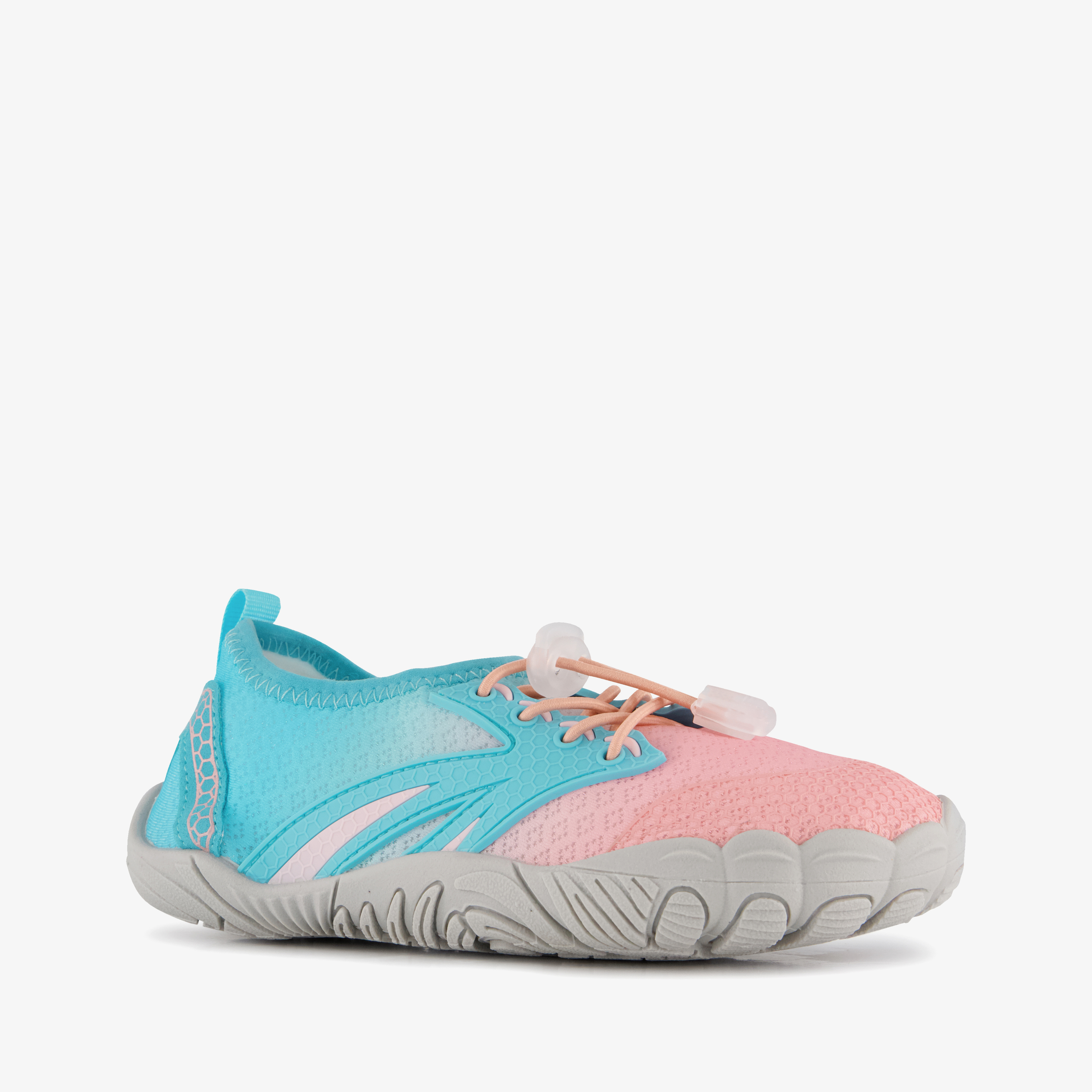 Meisjes waterschoenen blauw roze – foto 5