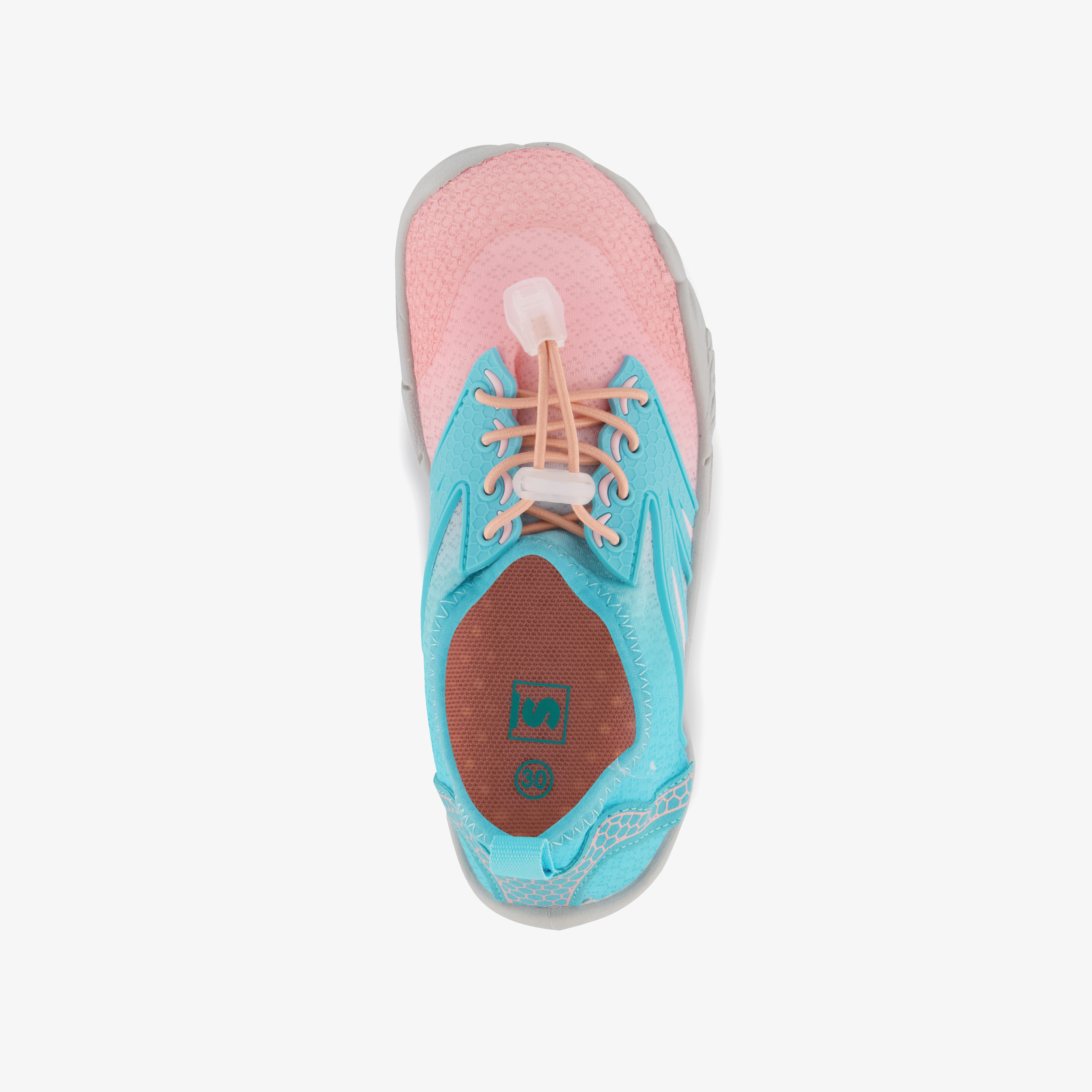 Meisjes waterschoenen blauw roze – foto 4